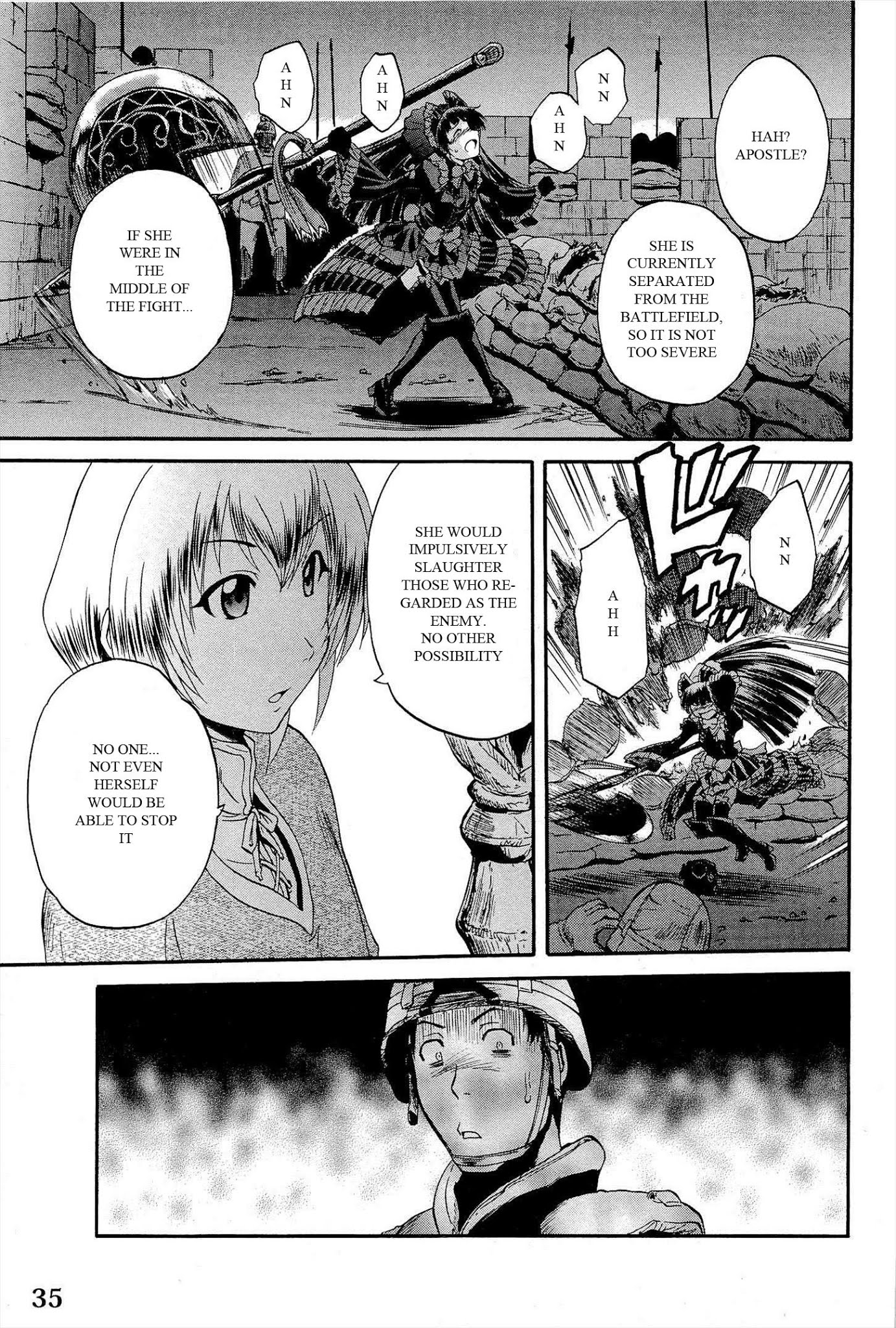 Gate - Jietai Kare no Chi nite, Kaku Tatakeri Chapter 11 page 5 - Chapter 11: Rory's Wild Dance