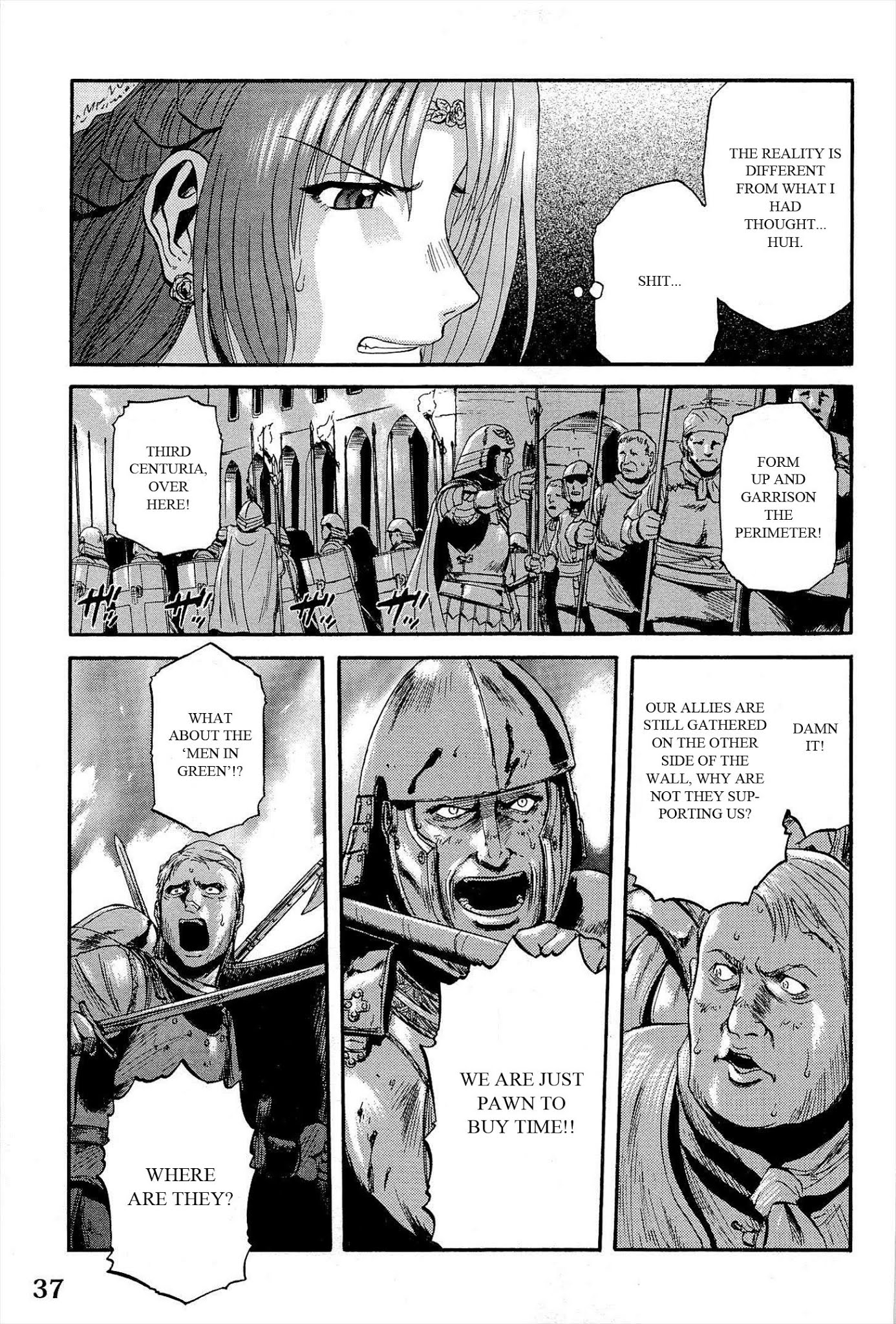 Gate - Jietai Kare no Chi nite, Kaku Tatakeri Chapter 11 page 7 - Chapter 11: Rory's Wild Dance