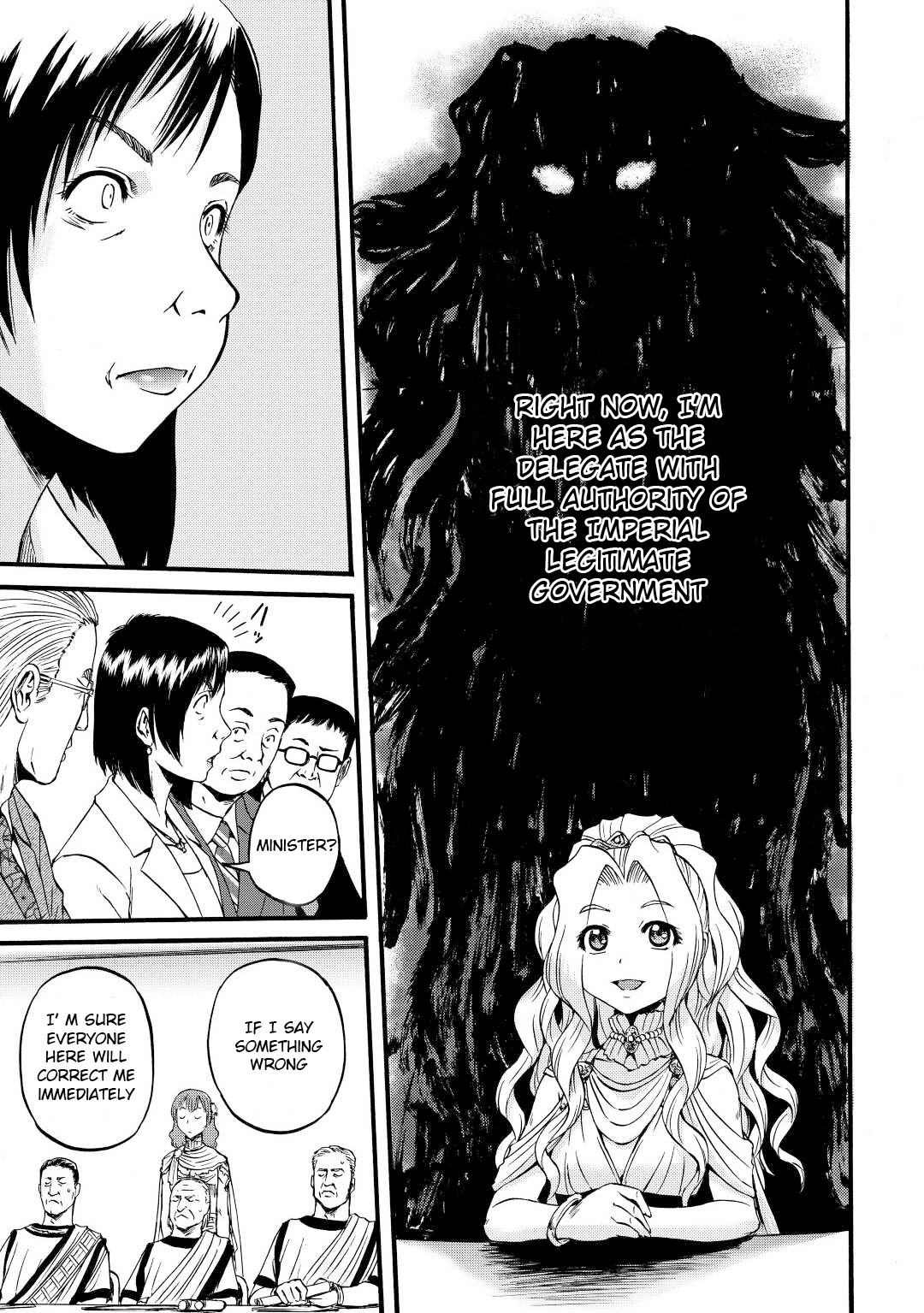 Gate - Jietai Kare no Chi nite, Kaku Tatakeri Chapter 110 page 11 - Chapter 110