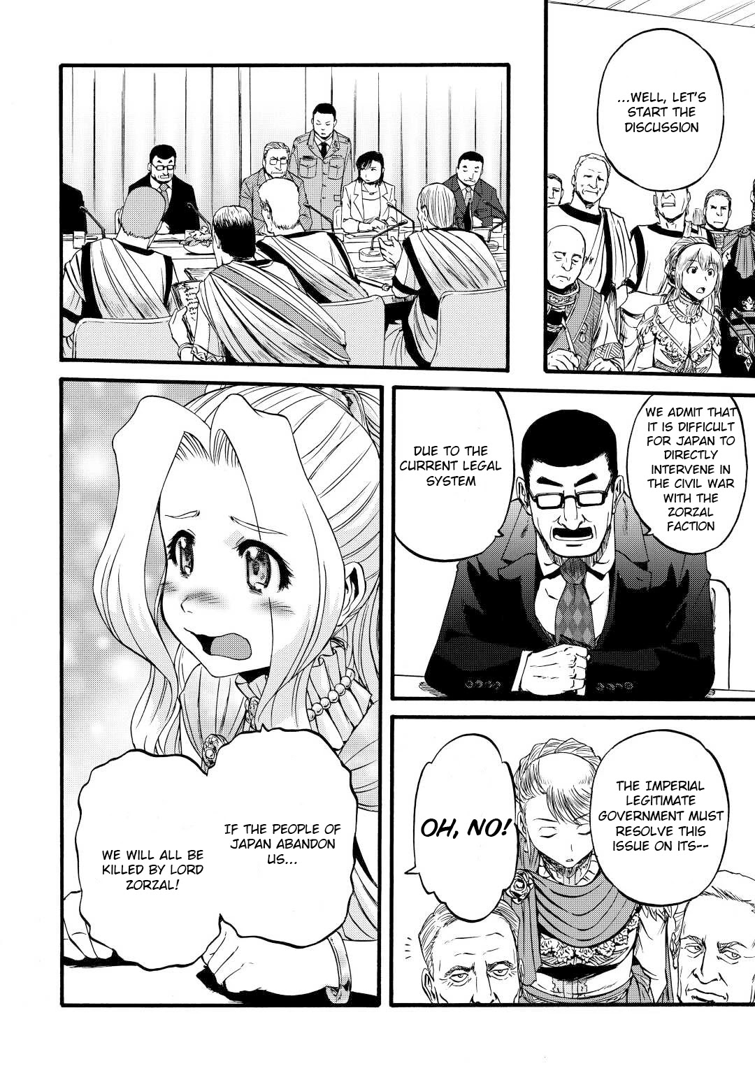 Gate - Jietai Kare no Chi nite, Kaku Tatakeri Chapter 110 page 12 - Chapter 110