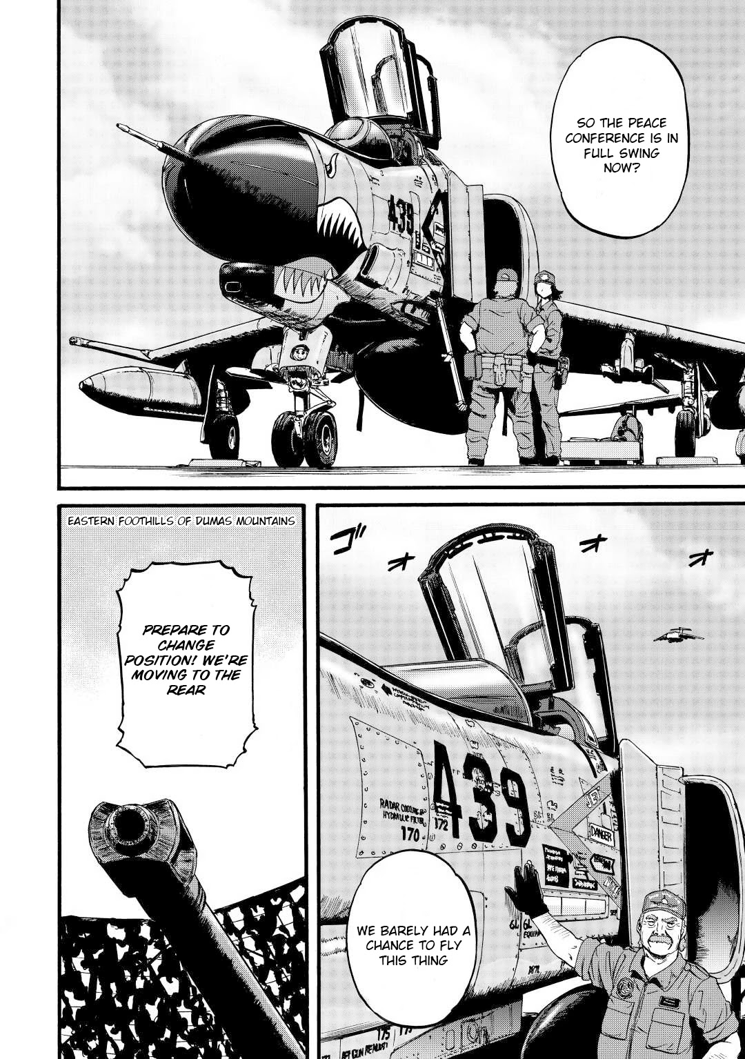 Gate - Jietai Kare no Chi nite, Kaku Tatakeri Chapter 110 page 2 - Chapter 110