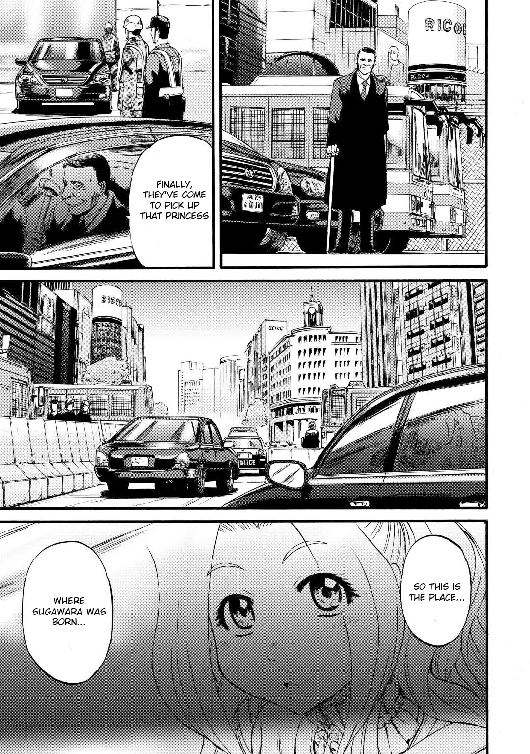Gate - Jietai Kare no Chi nite, Kaku Tatakeri Chapter 110 page 21 - Chapter 110
