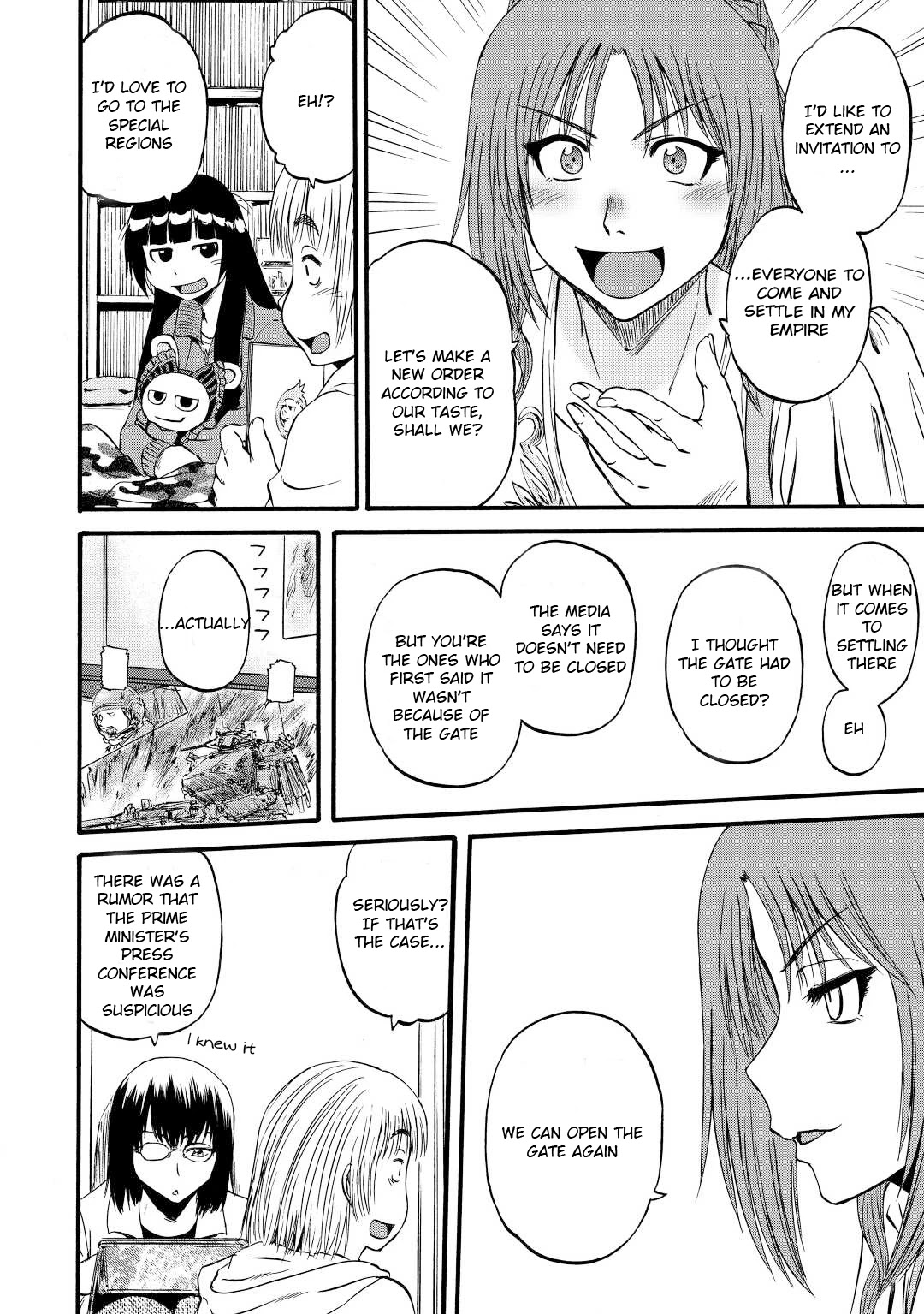 Gate - Jietai Kare no Chi nite, Kaku Tatakeri Chapter 110 page 24 - Chapter 110