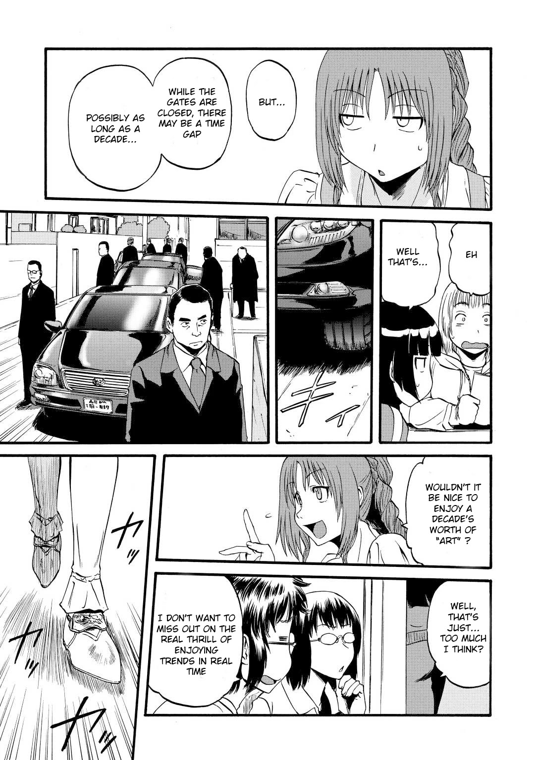 Gate - Jietai Kare no Chi nite, Kaku Tatakeri Chapter 110 page 25 - Chapter 110