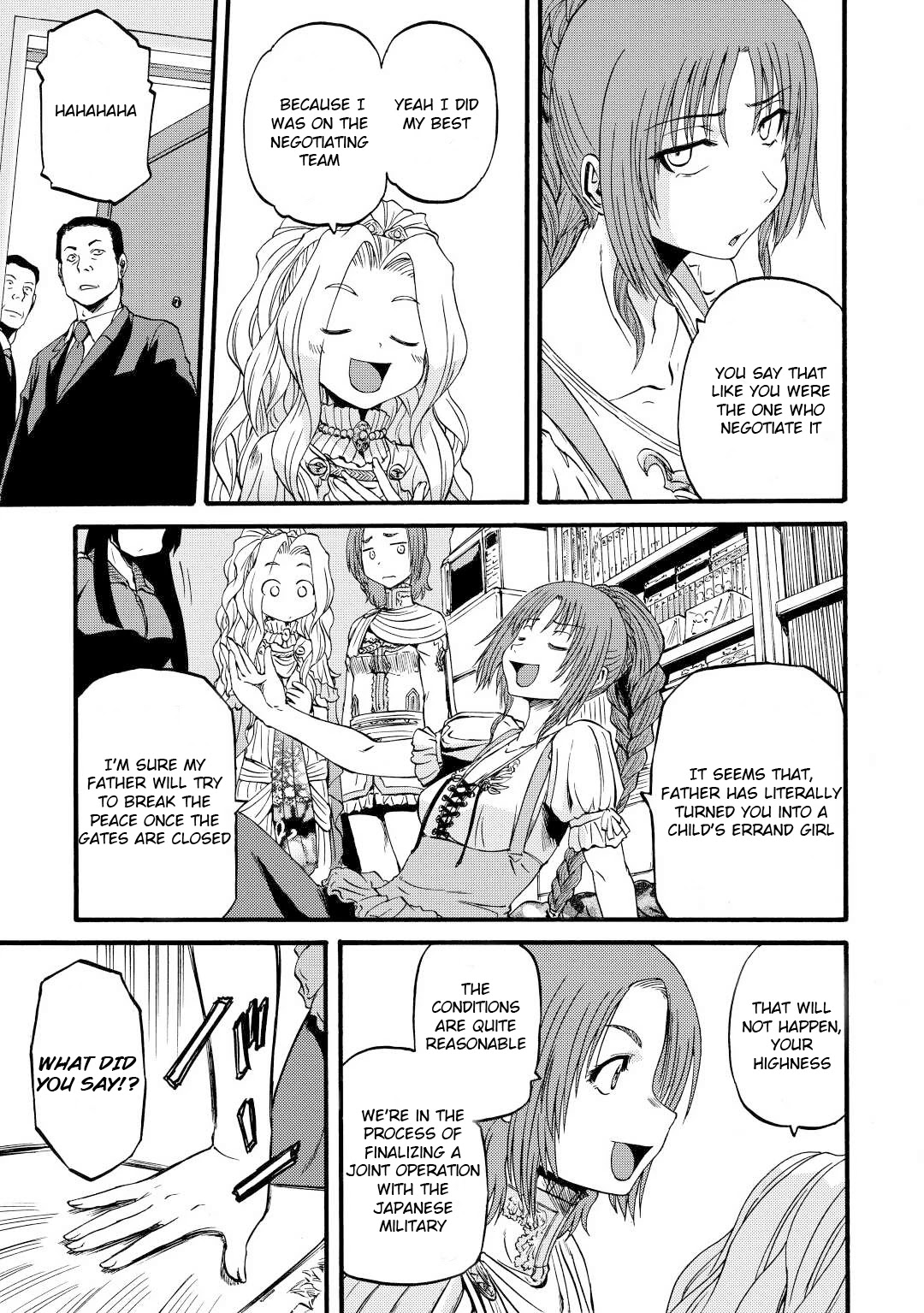 Gate - Jietai Kare no Chi nite, Kaku Tatakeri Chapter 110 page 29 - Chapter 110