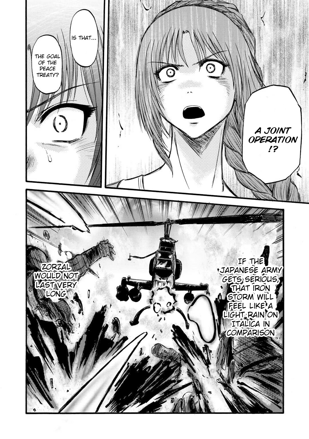 Gate - Jietai Kare no Chi nite, Kaku Tatakeri Chapter 110 page 30 - Chapter 110