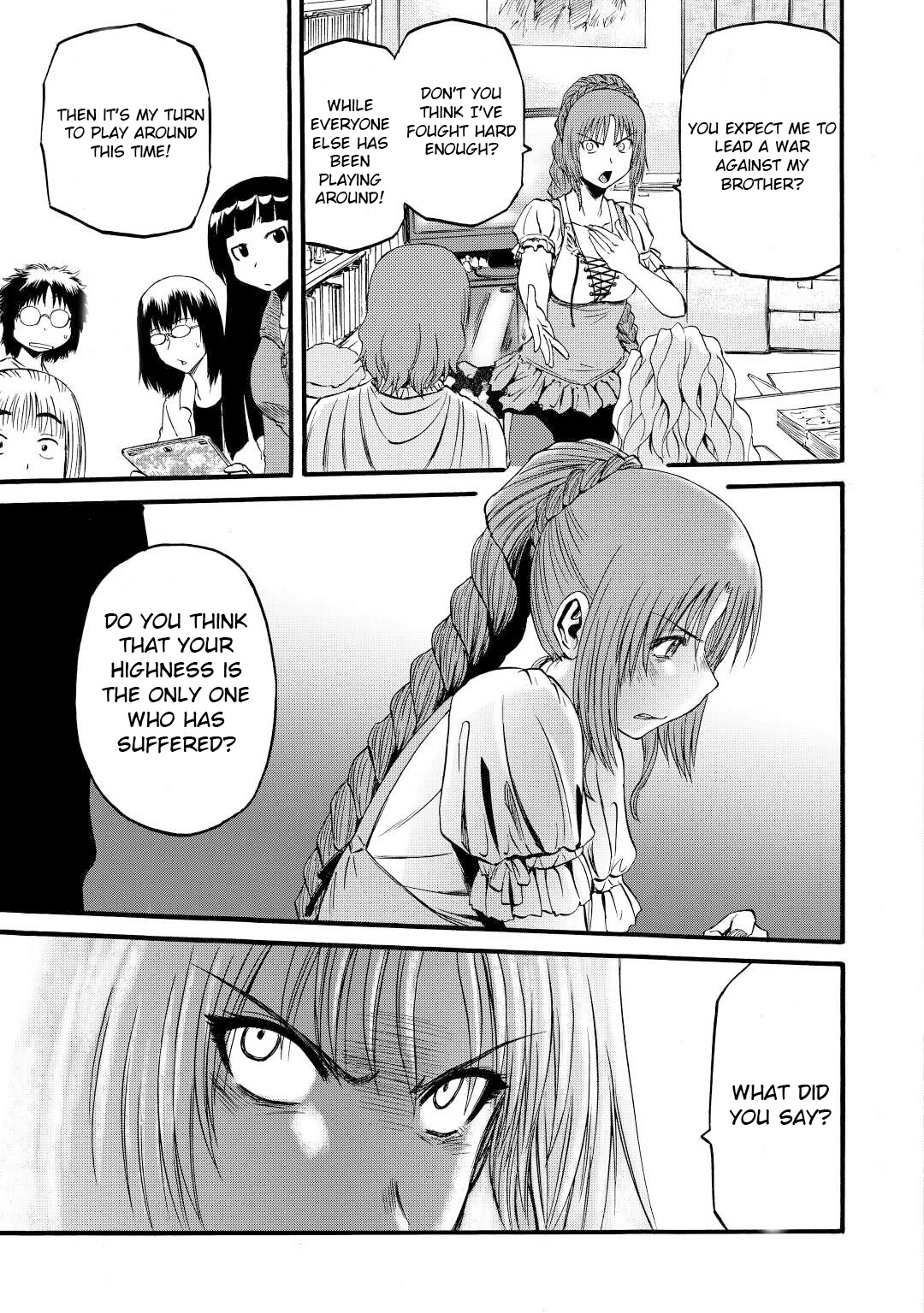 Gate - Jietai Kare no Chi nite, Kaku Tatakeri Chapter 110 page 35 - Chapter 110