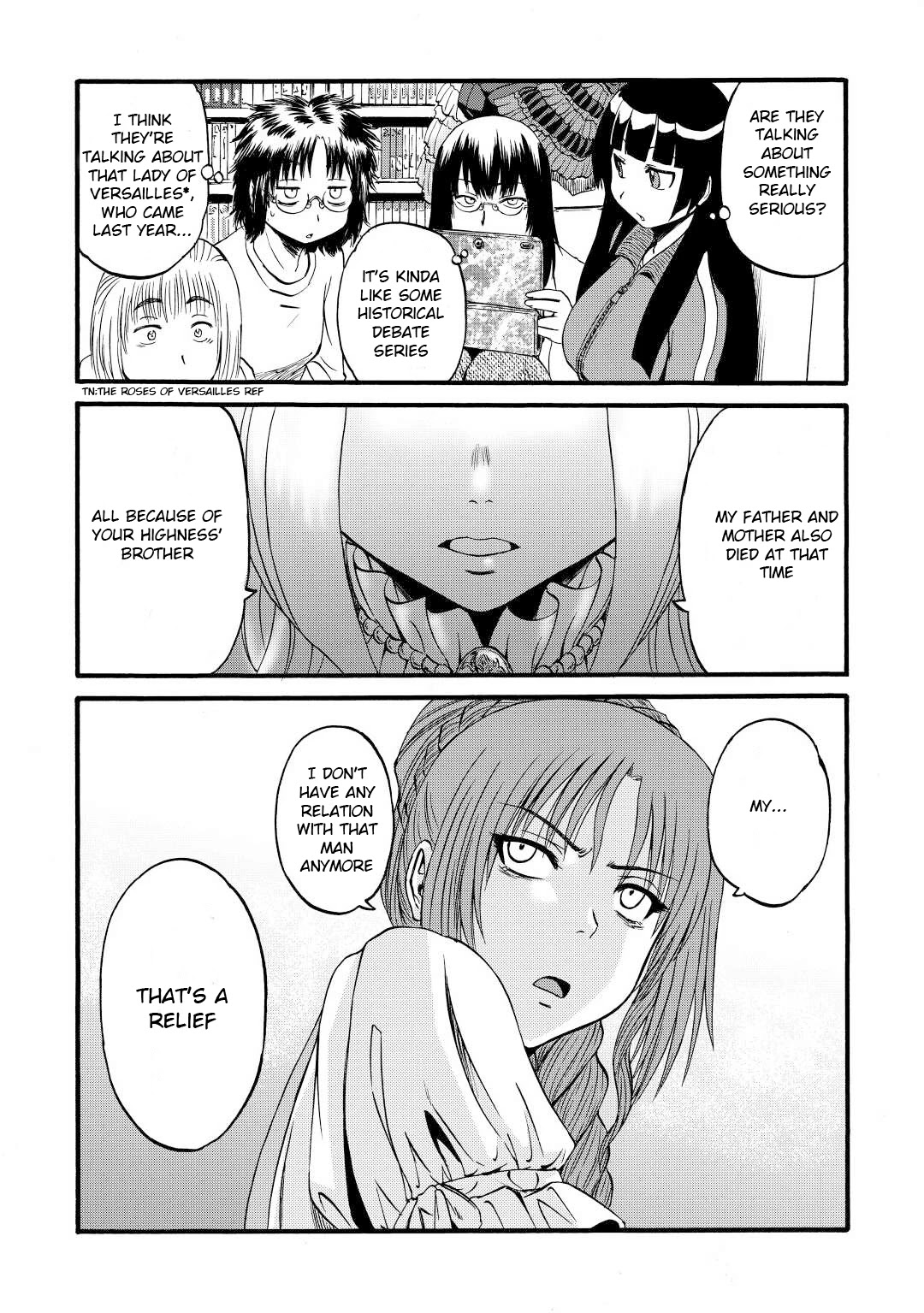 Gate - Jietai Kare no Chi nite, Kaku Tatakeri Chapter 110 page 37 - Chapter 110
