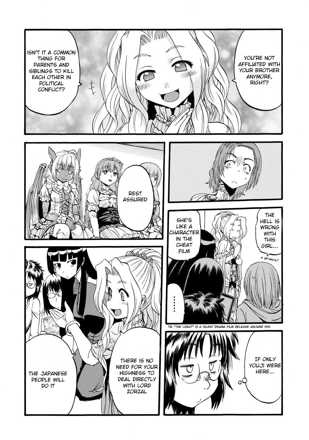 Gate - Jietai Kare no Chi nite, Kaku Tatakeri Chapter 110 page 40 - Chapter 110