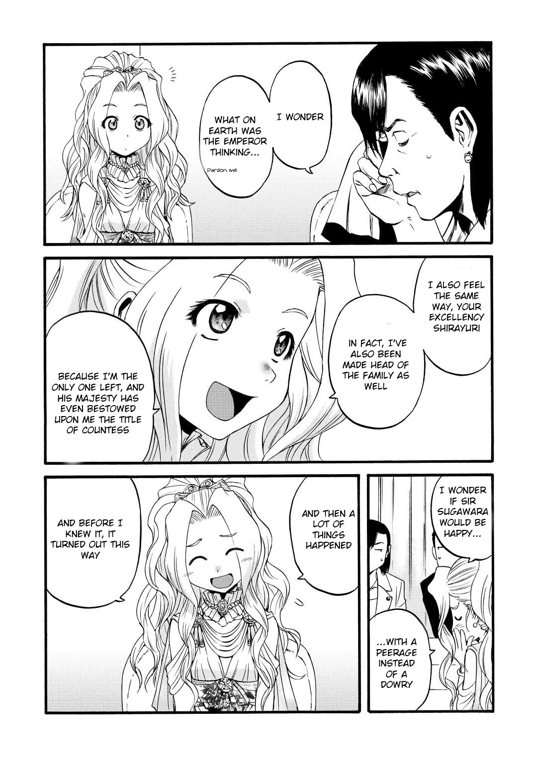 Gate - Jietai Kare no Chi nite, Kaku Tatakeri Chapter 110 page 7 - Chapter 110