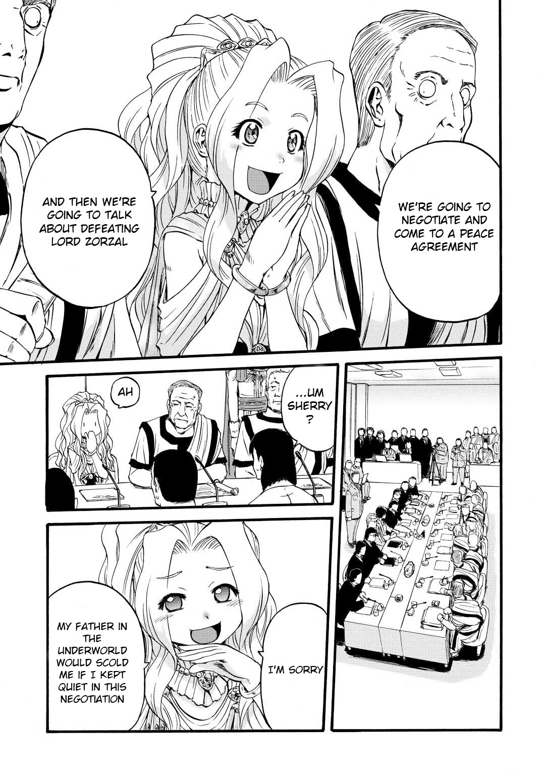Gate - Jietai Kare no Chi nite, Kaku Tatakeri Chapter 110 page 9 - Chapter 110