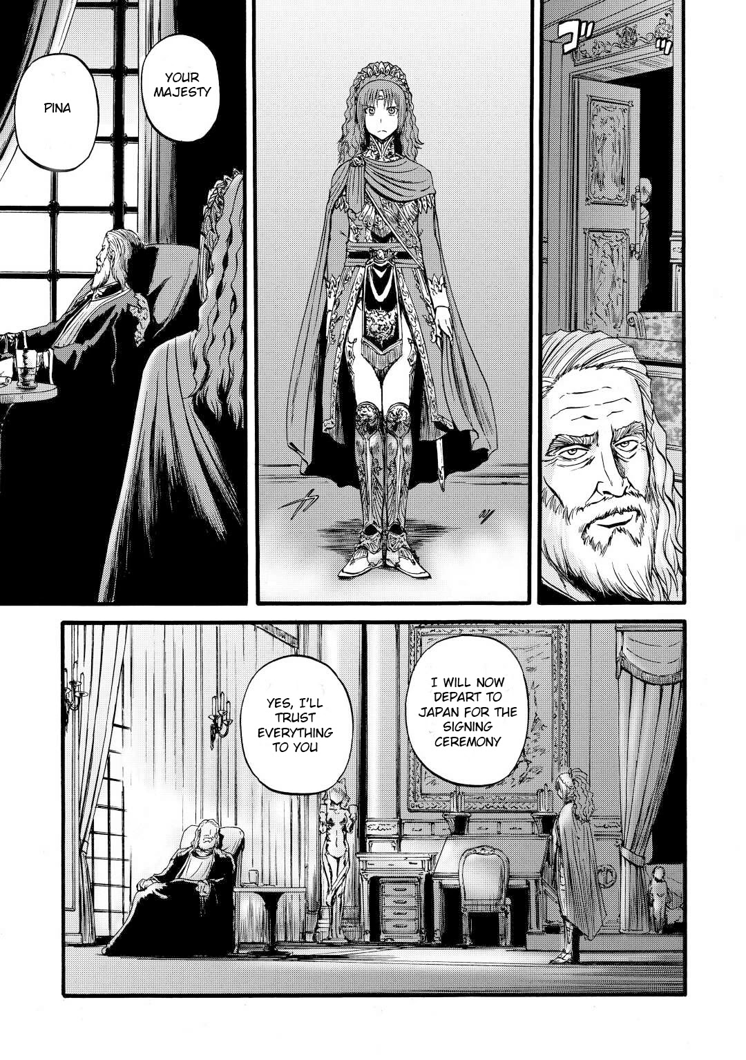 Gate - Jietai Kare no Chi nite, Kaku Tatakeri Chapter 111 page 11 - Chapter 111