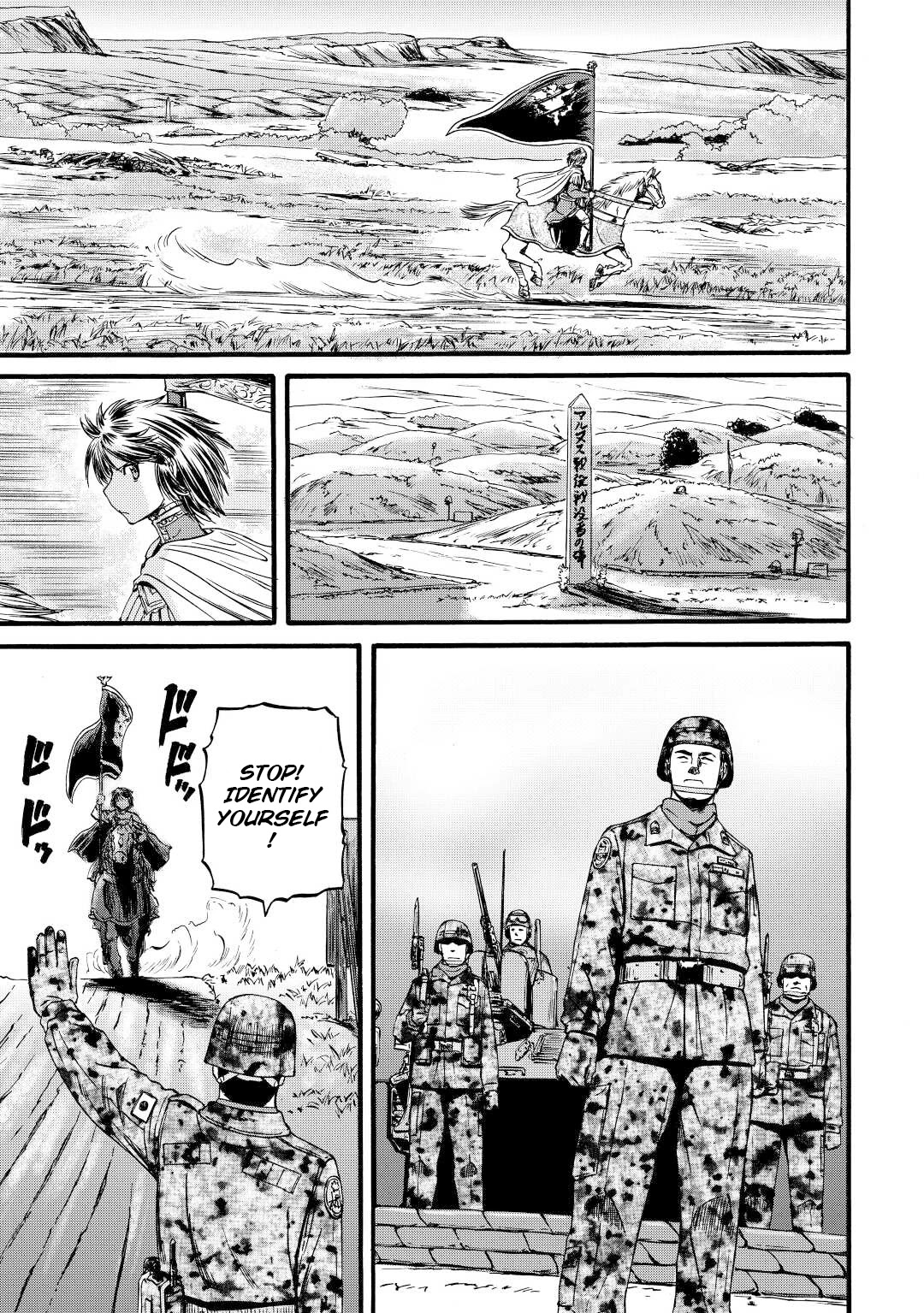 Gate - Jietai Kare no Chi nite, Kaku Tatakeri Chapter 111 page 17 - Chapter 111