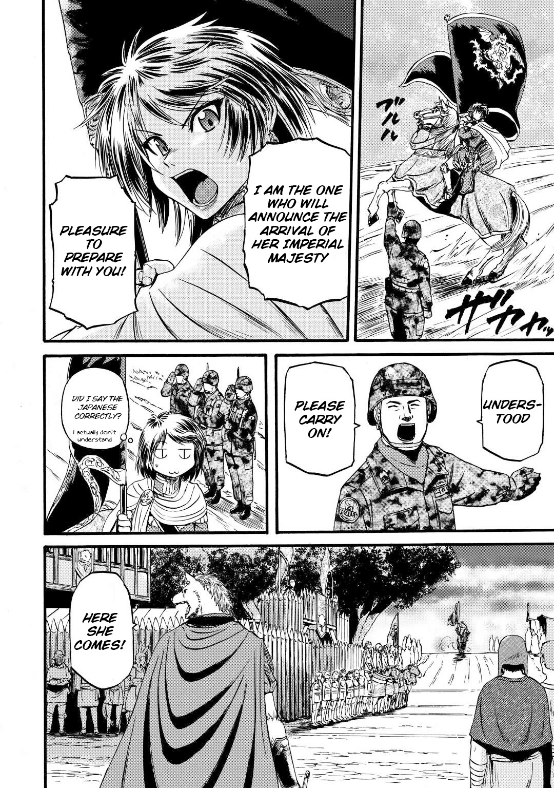 Gate - Jietai Kare no Chi nite, Kaku Tatakeri Chapter 111 page 18 - Chapter 111