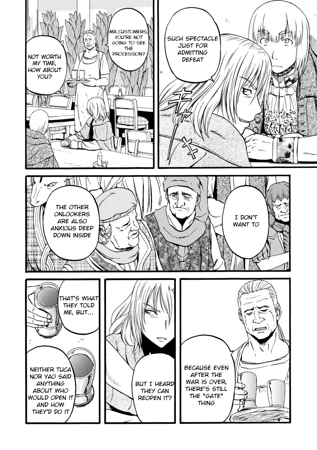 Gate - Jietai Kare no Chi nite, Kaku Tatakeri Chapter 111 page 20 - Chapter 111