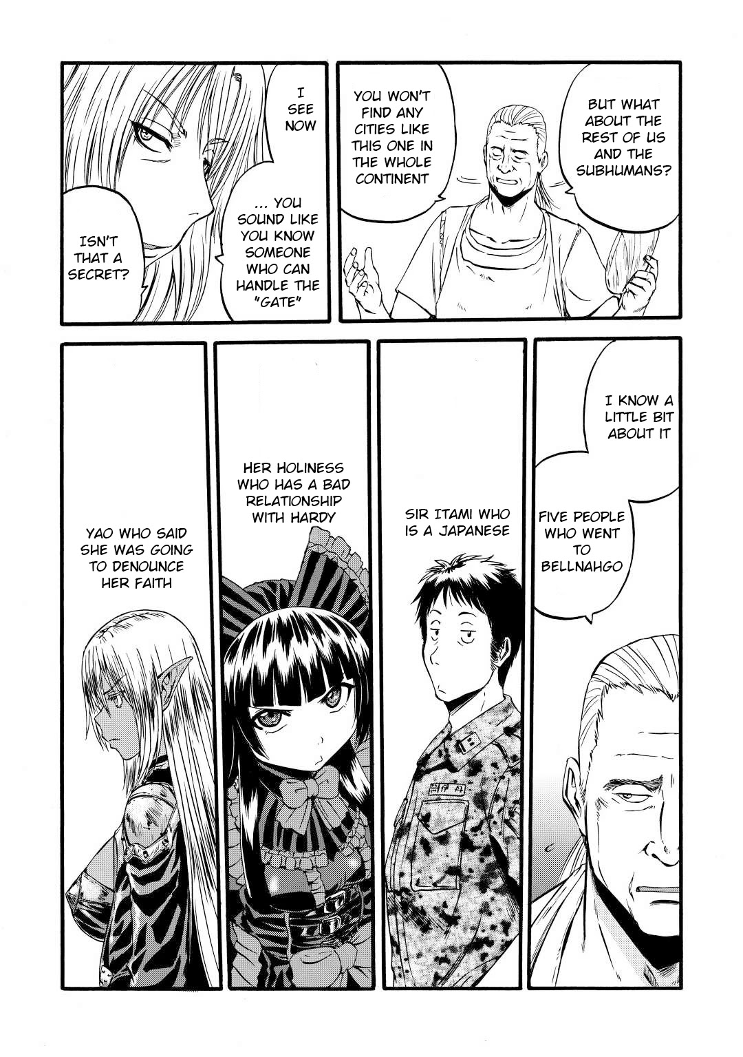 Gate - Jietai Kare no Chi nite, Kaku Tatakeri Chapter 111 page 22 - Chapter 111