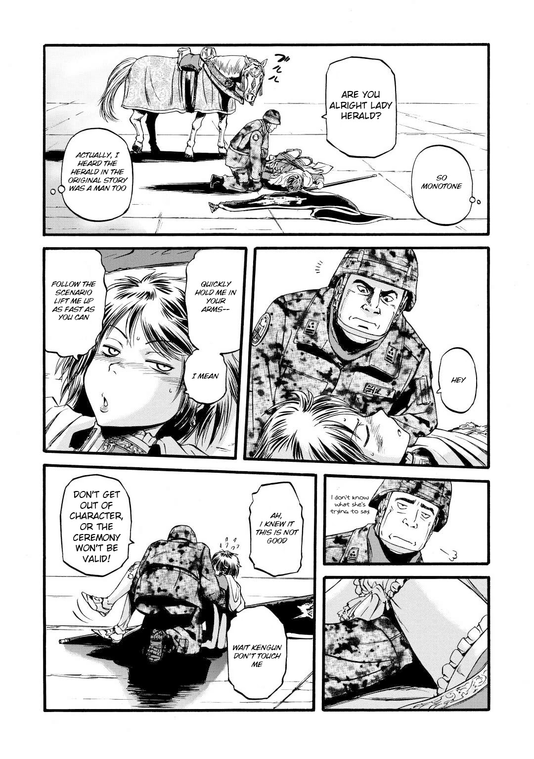 Gate - Jietai Kare no Chi nite, Kaku Tatakeri Chapter 111 page 31 - Chapter 111