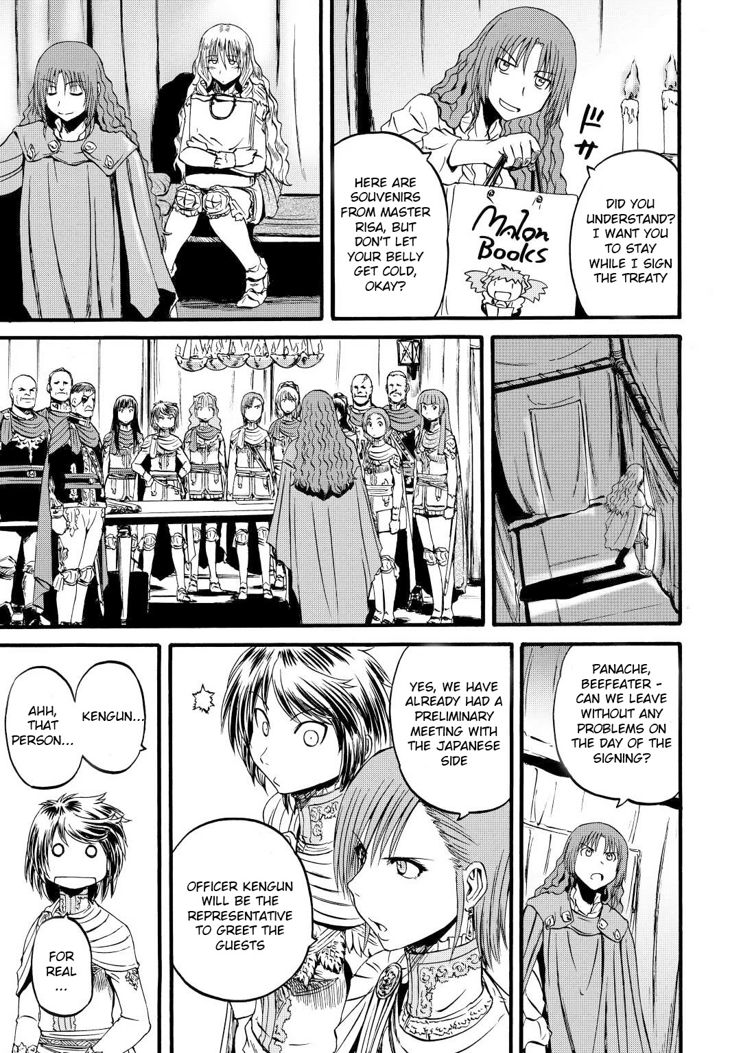 Gate - Jietai Kare no Chi nite, Kaku Tatakeri Chapter 111 page 7 - Chapter 111