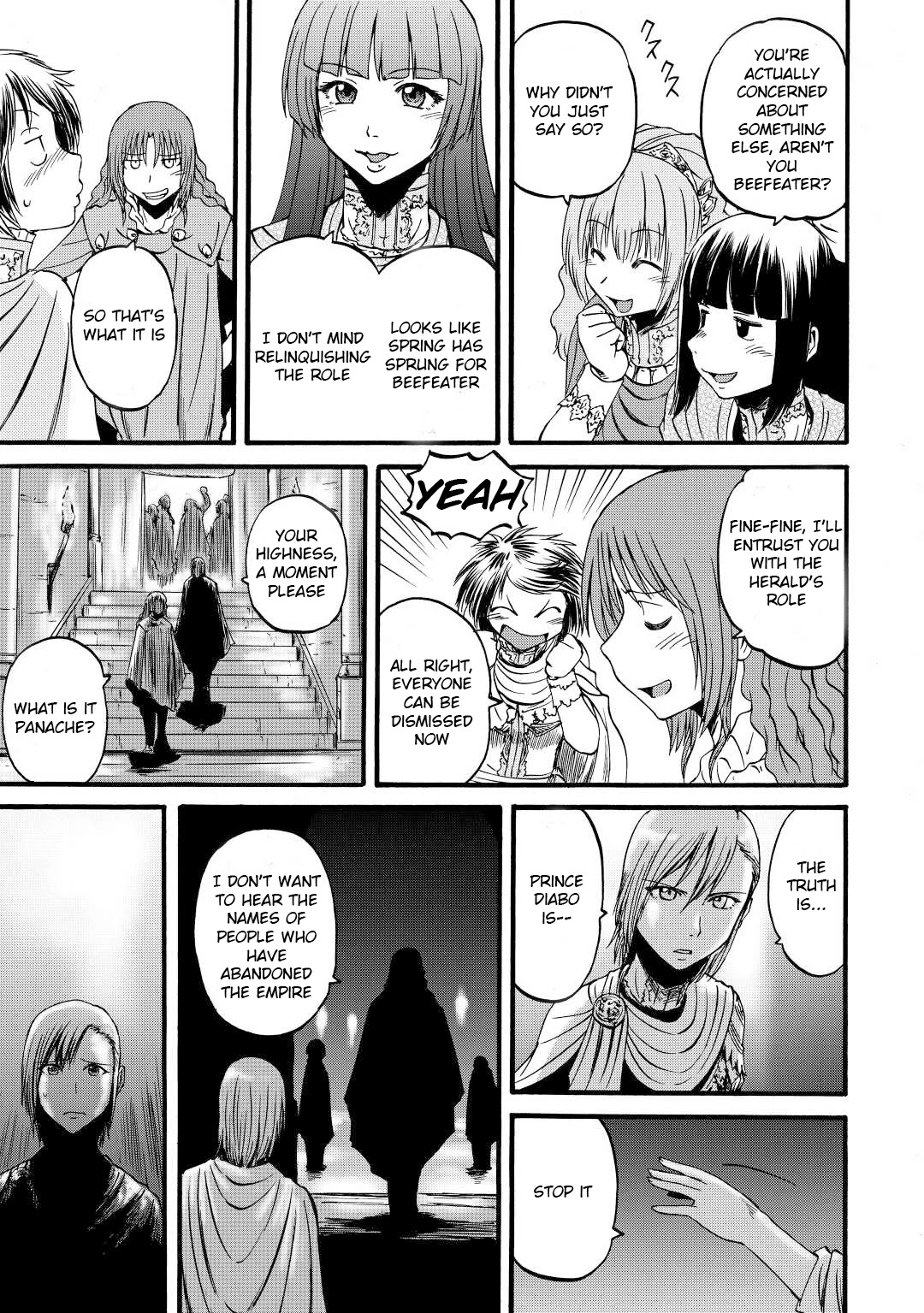 Gate - Jietai Kare no Chi nite, Kaku Tatakeri Chapter 111 page 9 - Chapter 111