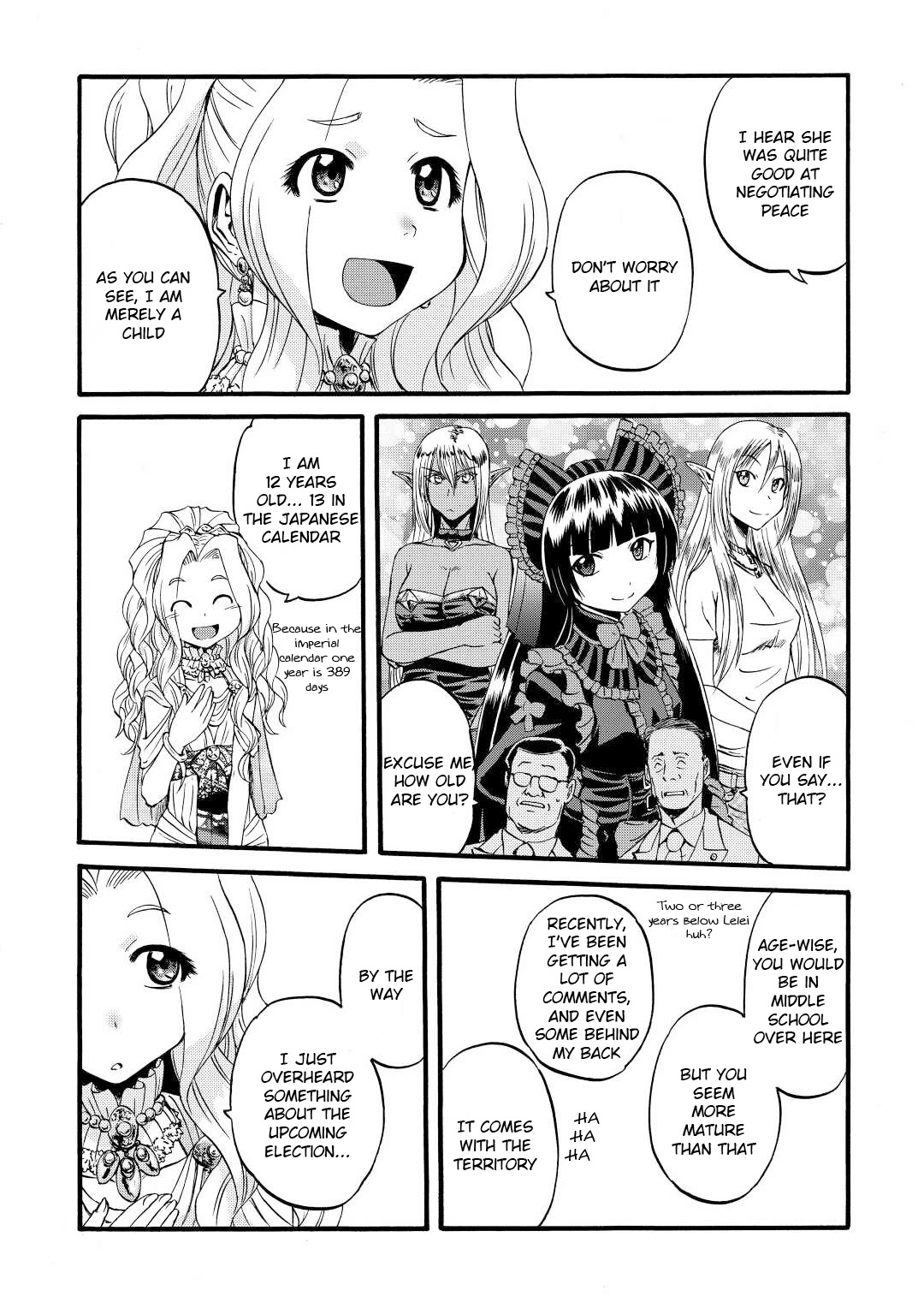 Gate - Jietai Kare no Chi nite, Kaku Tatakeri Chapter 112 page 15 - Chapter 112