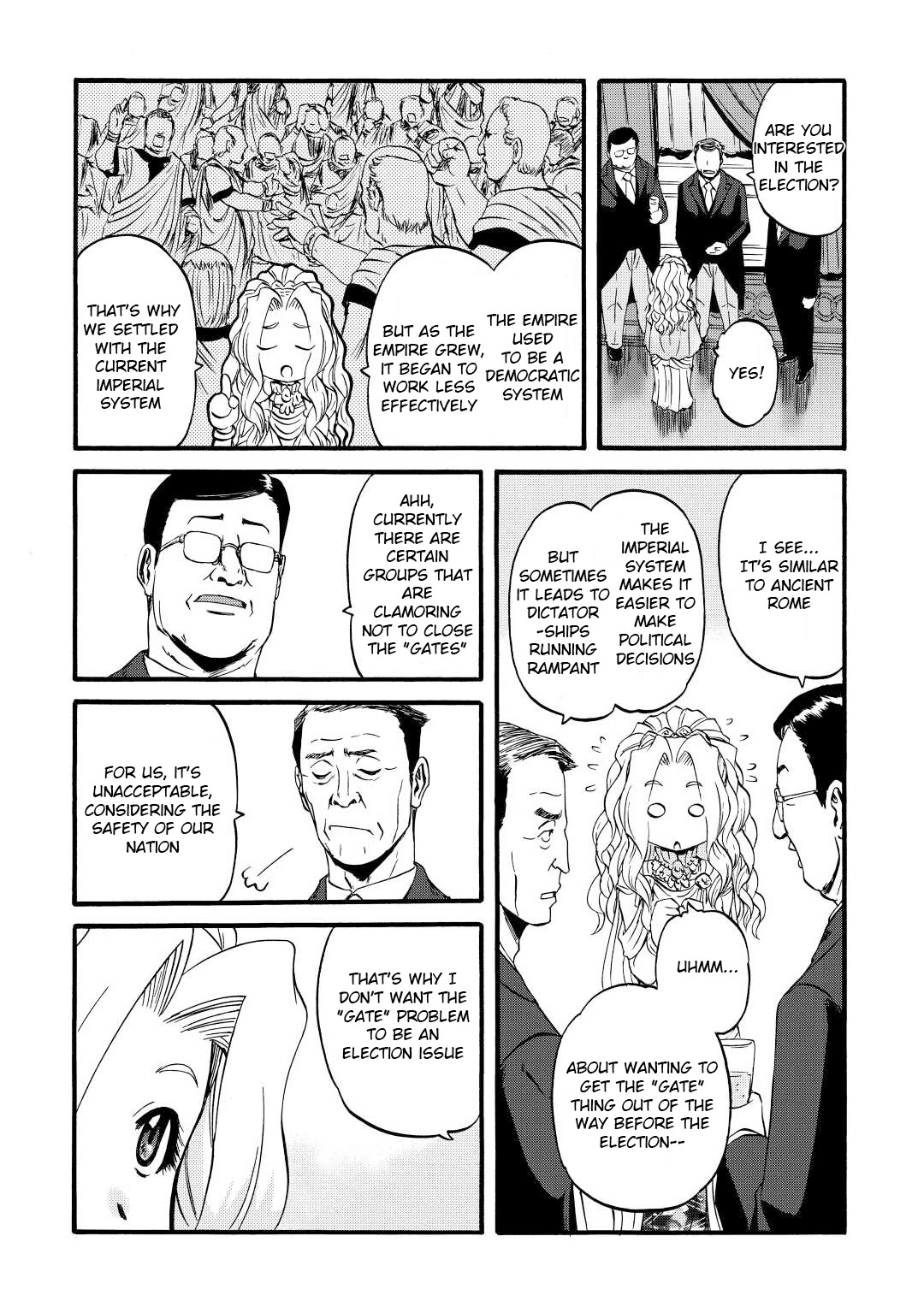 Gate - Jietai Kare no Chi nite, Kaku Tatakeri Chapter 112 page 16 - Chapter 112