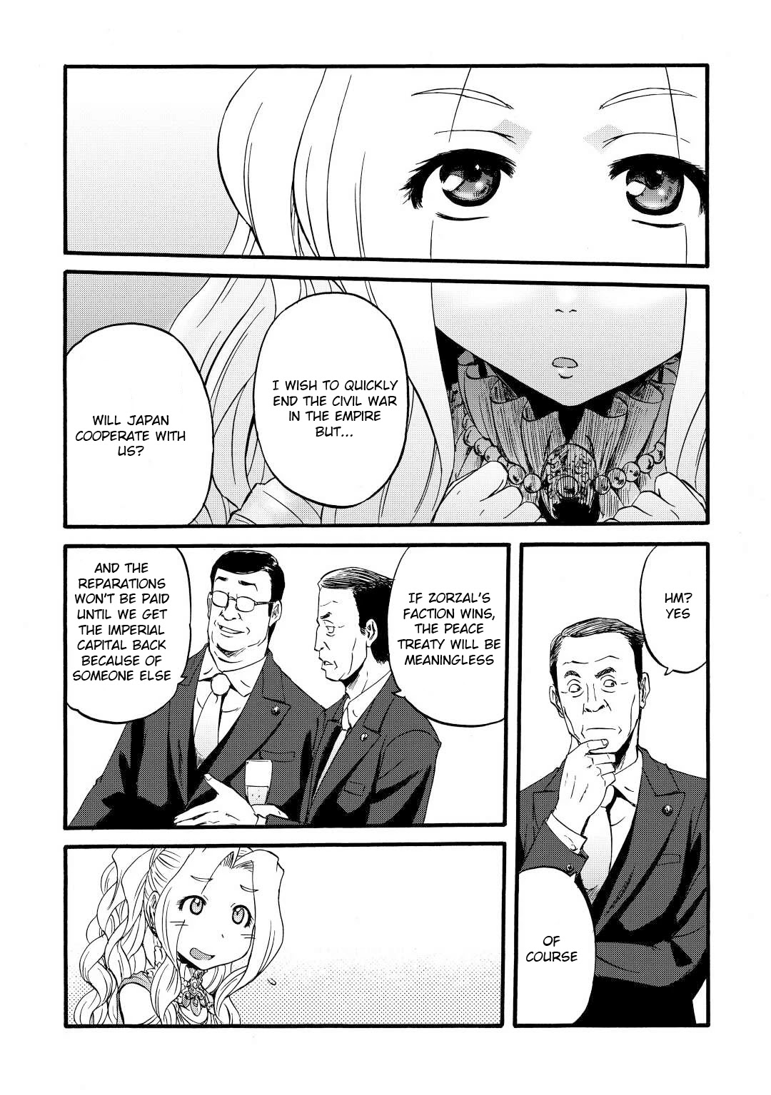 Gate - Jietai Kare no Chi nite, Kaku Tatakeri Chapter 112 page 18 - Chapter 112