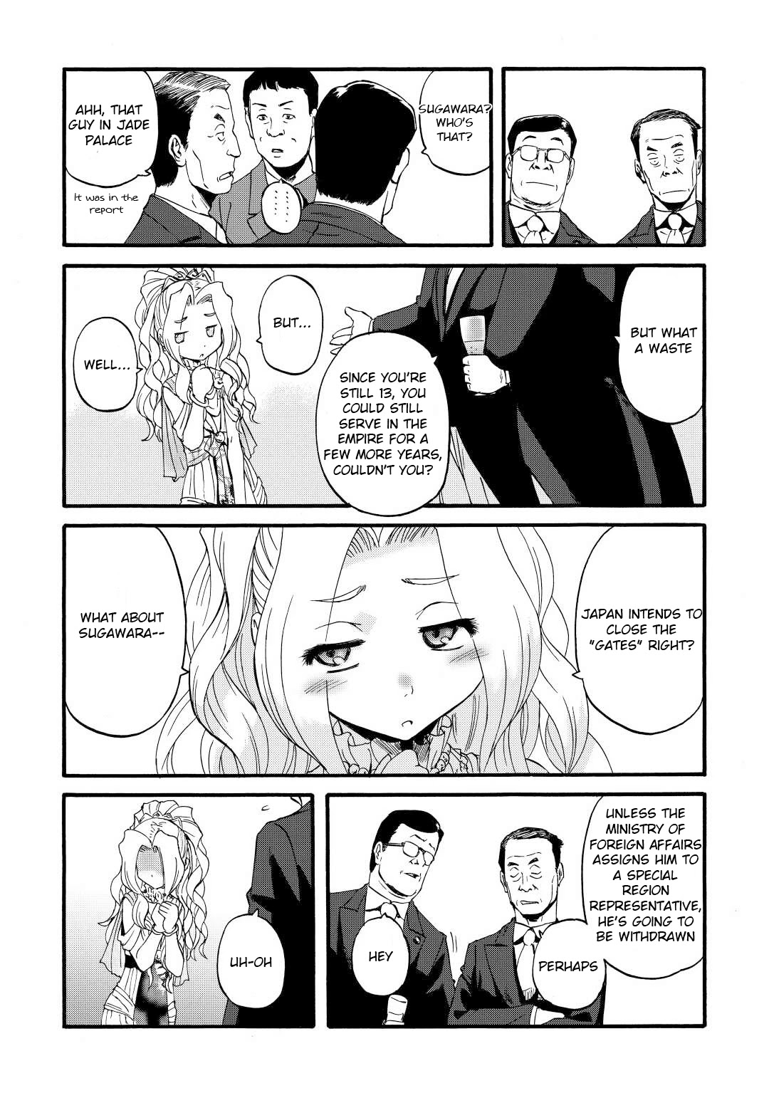 Gate - Jietai Kare no Chi nite, Kaku Tatakeri Chapter 112 page 20 - Chapter 112
