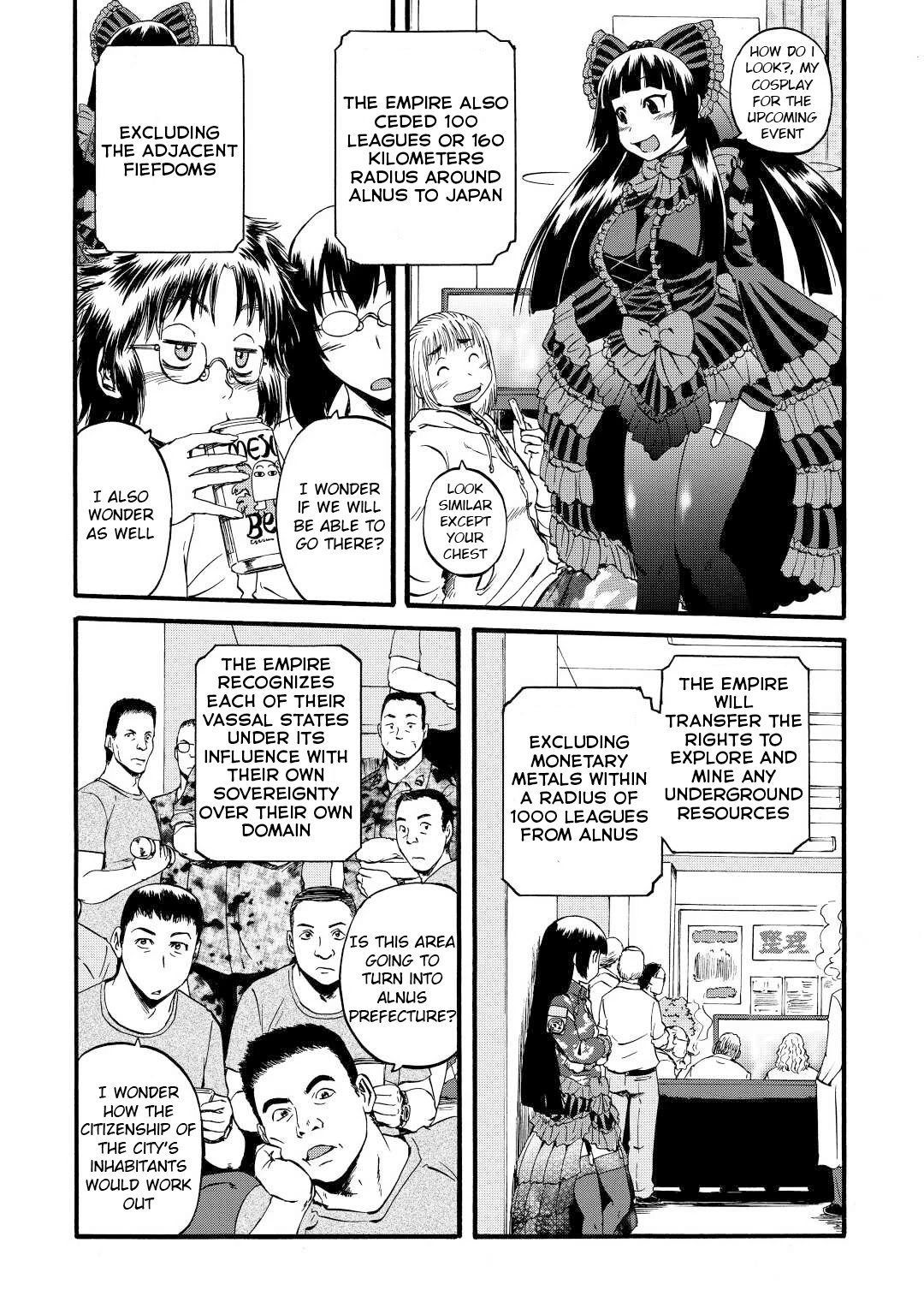 Gate - Jietai Kare no Chi nite, Kaku Tatakeri Chapter 112 page 5 - Chapter 112