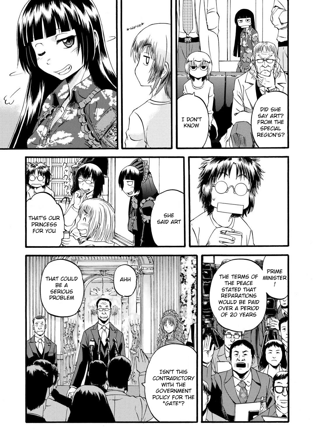 Gate - Jietai Kare no Chi nite, Kaku Tatakeri Chapter 112 page 7 - Chapter 112