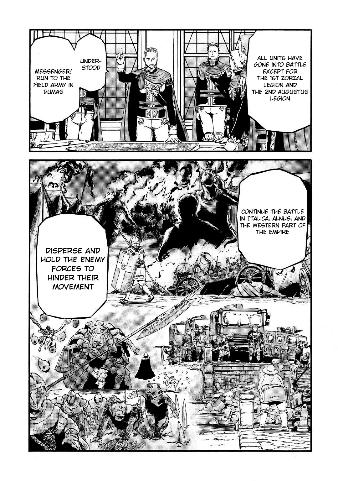 Gate - Jietai Kare no Chi nite, Kaku Tatakeri Chapter 114 page 10 - Chapter 114