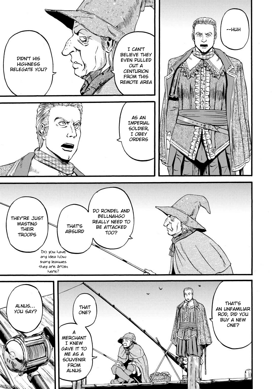 Gate - Jietai Kare no Chi nite, Kaku Tatakeri Chapter 114 page 3 - Chapter 114