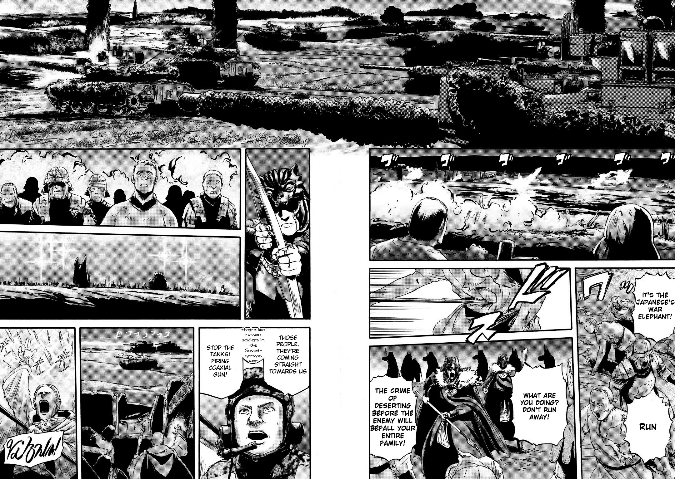 Gate - Jietai Kare no Chi nite, Kaku Tatakeri Chapter 115 page 22 - Chapter 115