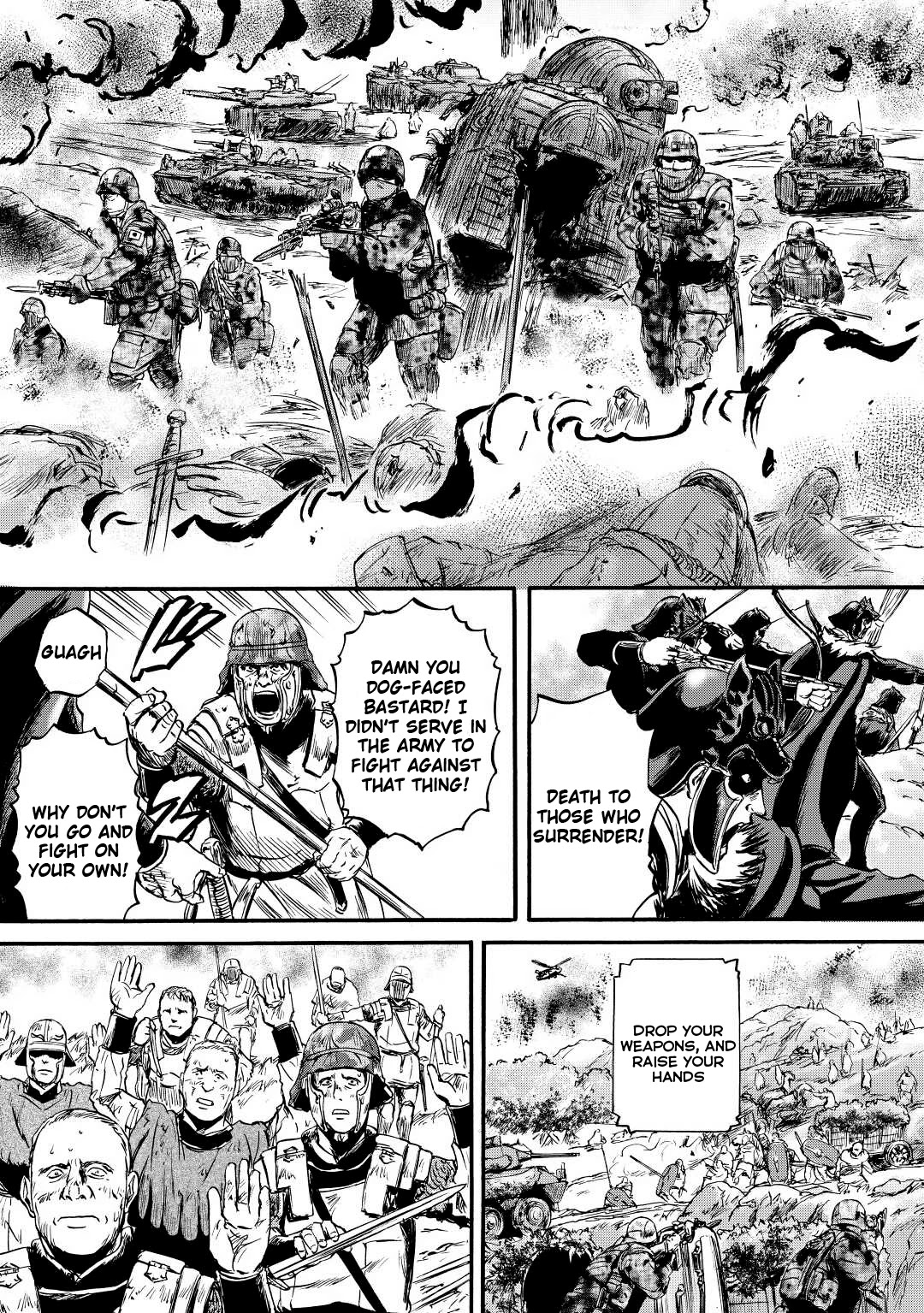Gate - Jietai Kare no Chi nite, Kaku Tatakeri Chapter 115 page 37 - Chapter 115
