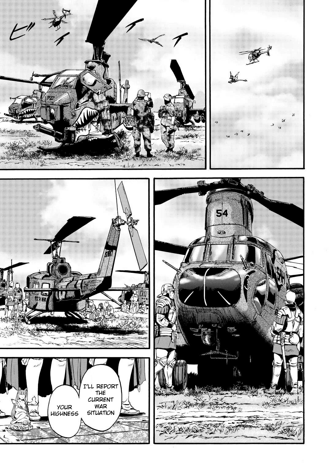 Gate - Jietai Kare no Chi nite, Kaku Tatakeri Chapter 116 page 14 - Chapter 116