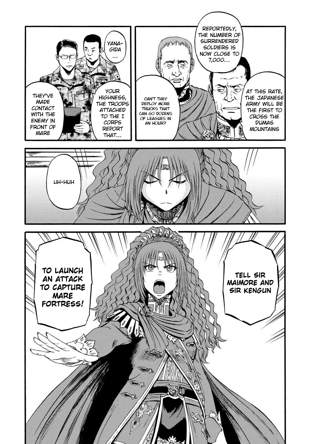 Gate - Jietai Kare no Chi nite, Kaku Tatakeri Chapter 116 page 17 - Chapter 116