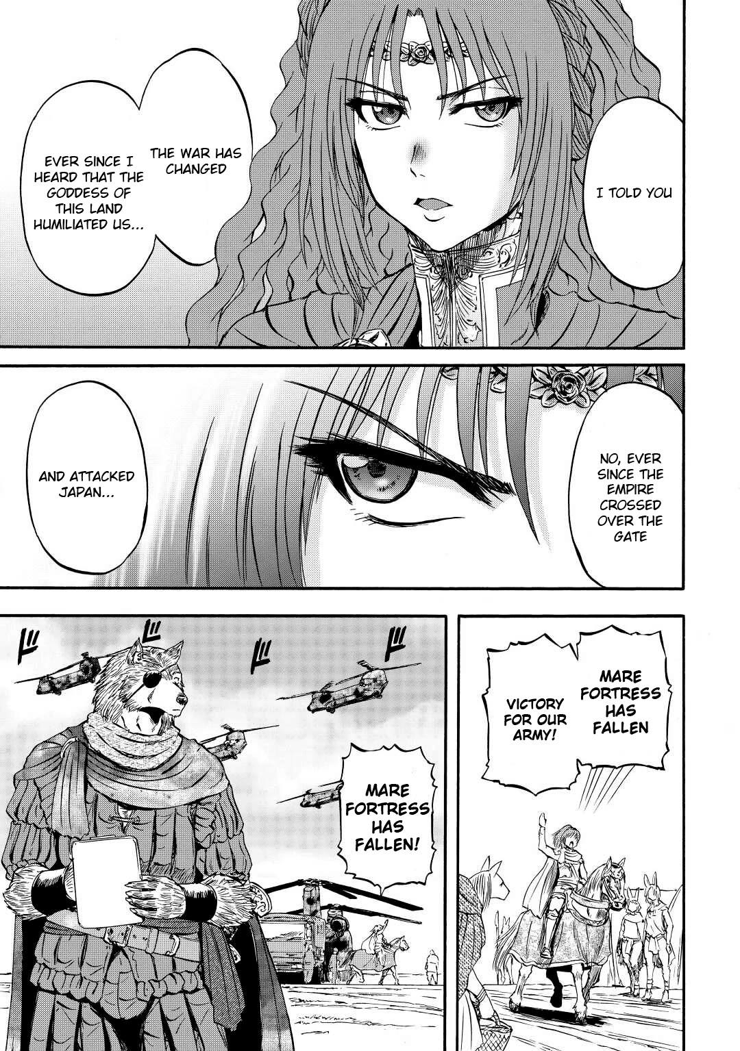 Gate - Jietai Kare no Chi nite, Kaku Tatakeri Chapter 117 page 12 - Chapter 117