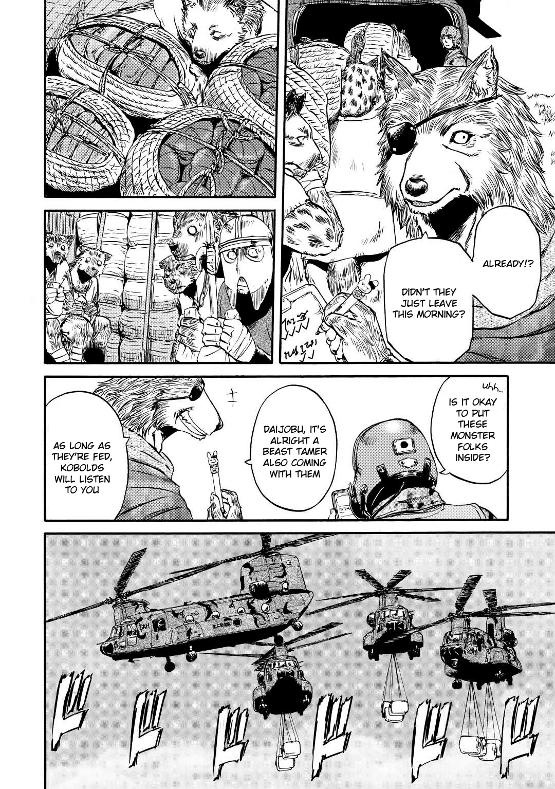 Gate - Jietai Kare no Chi nite, Kaku Tatakeri Chapter 117 page 13 - Chapter 117
