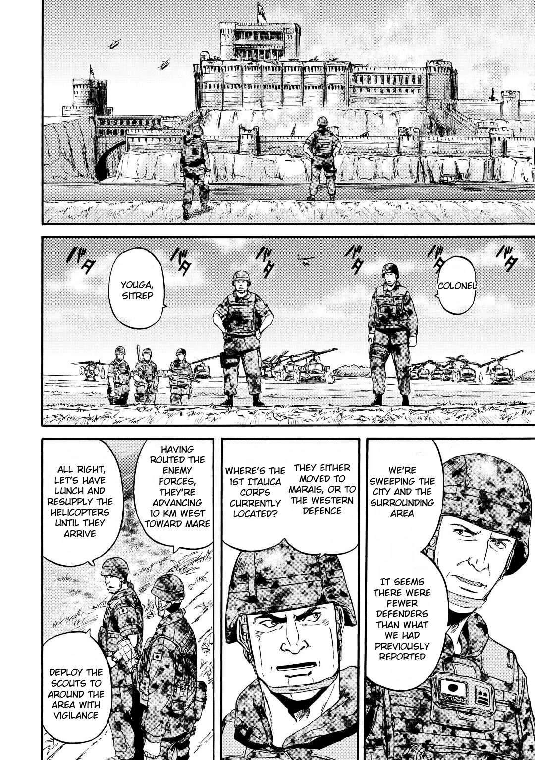 Gate - Jietai Kare no Chi nite, Kaku Tatakeri Chapter 117 page 15 - Chapter 117