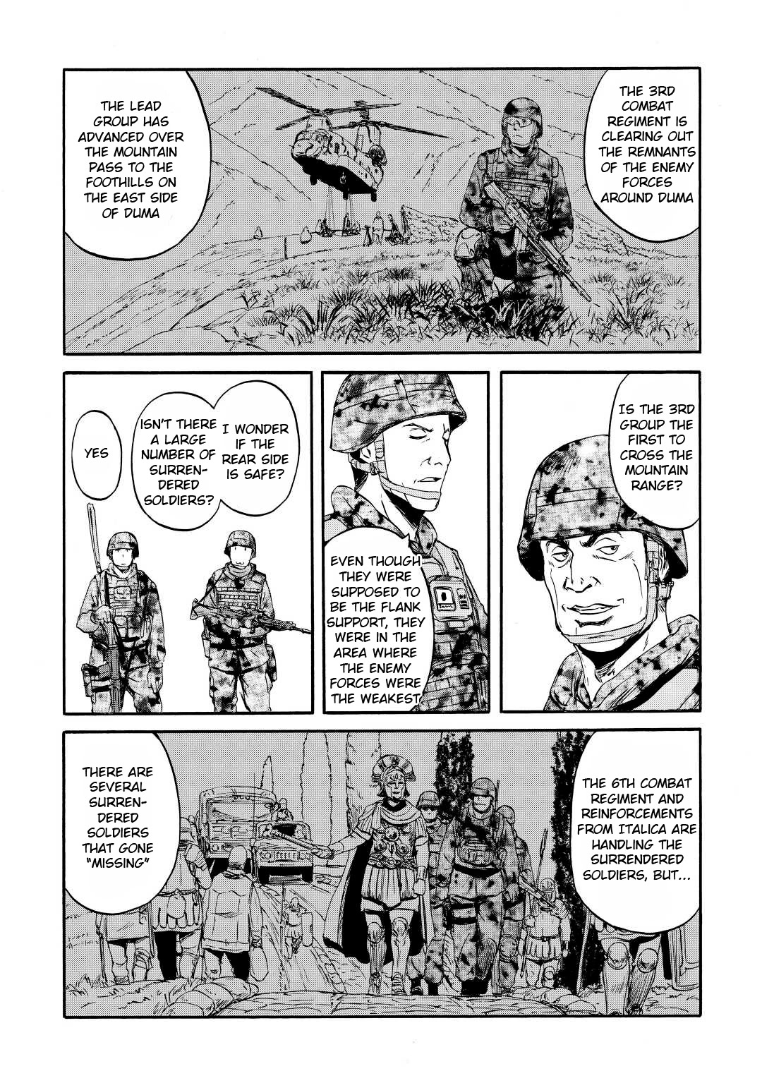 Gate - Jietai Kare no Chi nite, Kaku Tatakeri Chapter 117 page 17 - Chapter 117