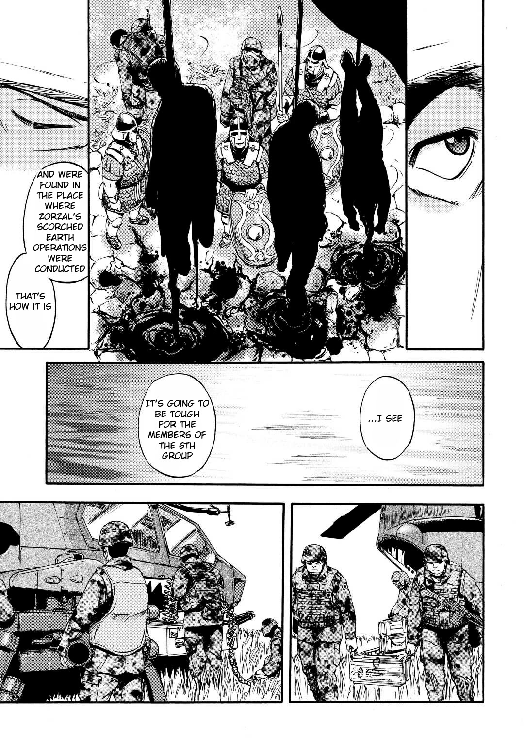 Gate - Jietai Kare no Chi nite, Kaku Tatakeri Chapter 117 page 18 - Chapter 117