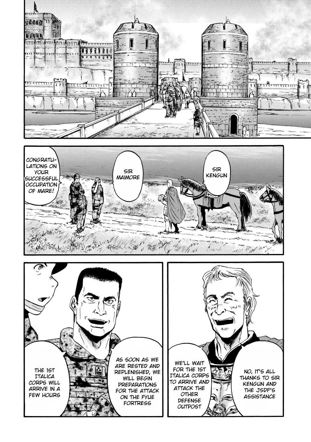 Gate - Jietai Kare no Chi nite, Kaku Tatakeri Chapter 117 page 19 - Chapter 117