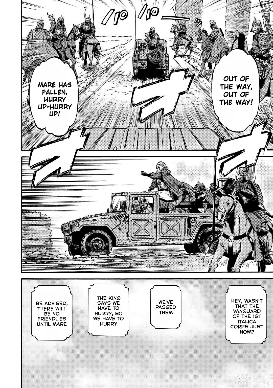 Gate - Jietai Kare no Chi nite, Kaku Tatakeri Chapter 117 page 21 - Chapter 117
