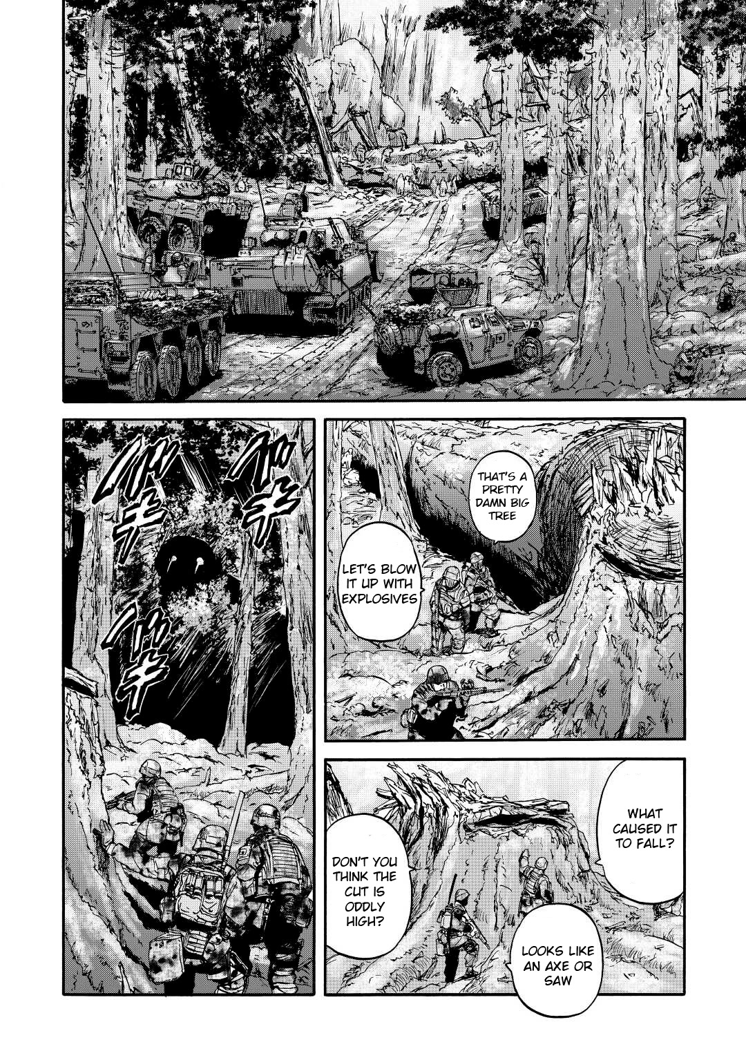 Gate - Jietai Kare no Chi nite, Kaku Tatakeri Chapter 118 page 18 - Chapter 118