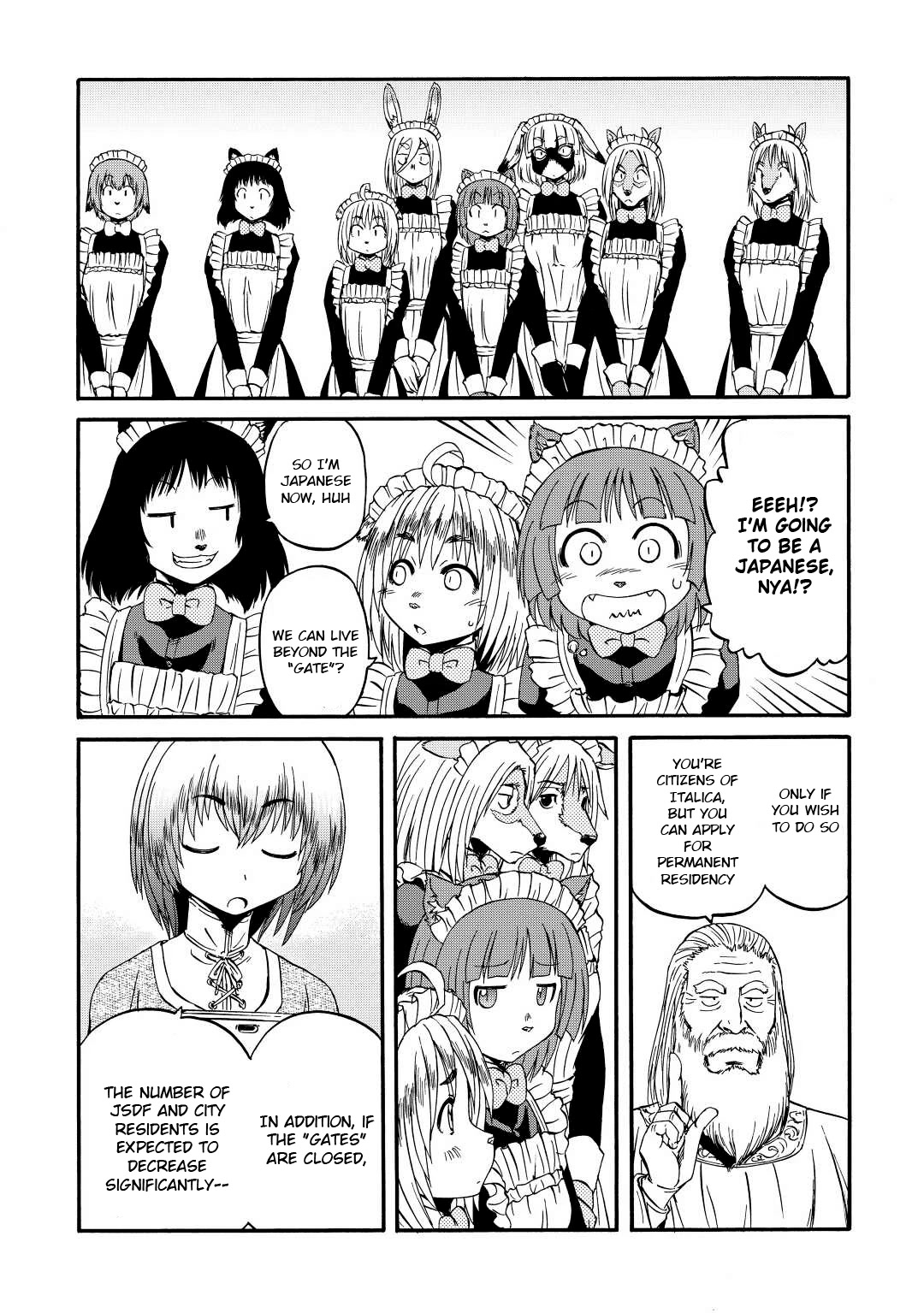 Gate - Jietai Kare no Chi nite, Kaku Tatakeri Chapter 118 page 8 - Chapter 118