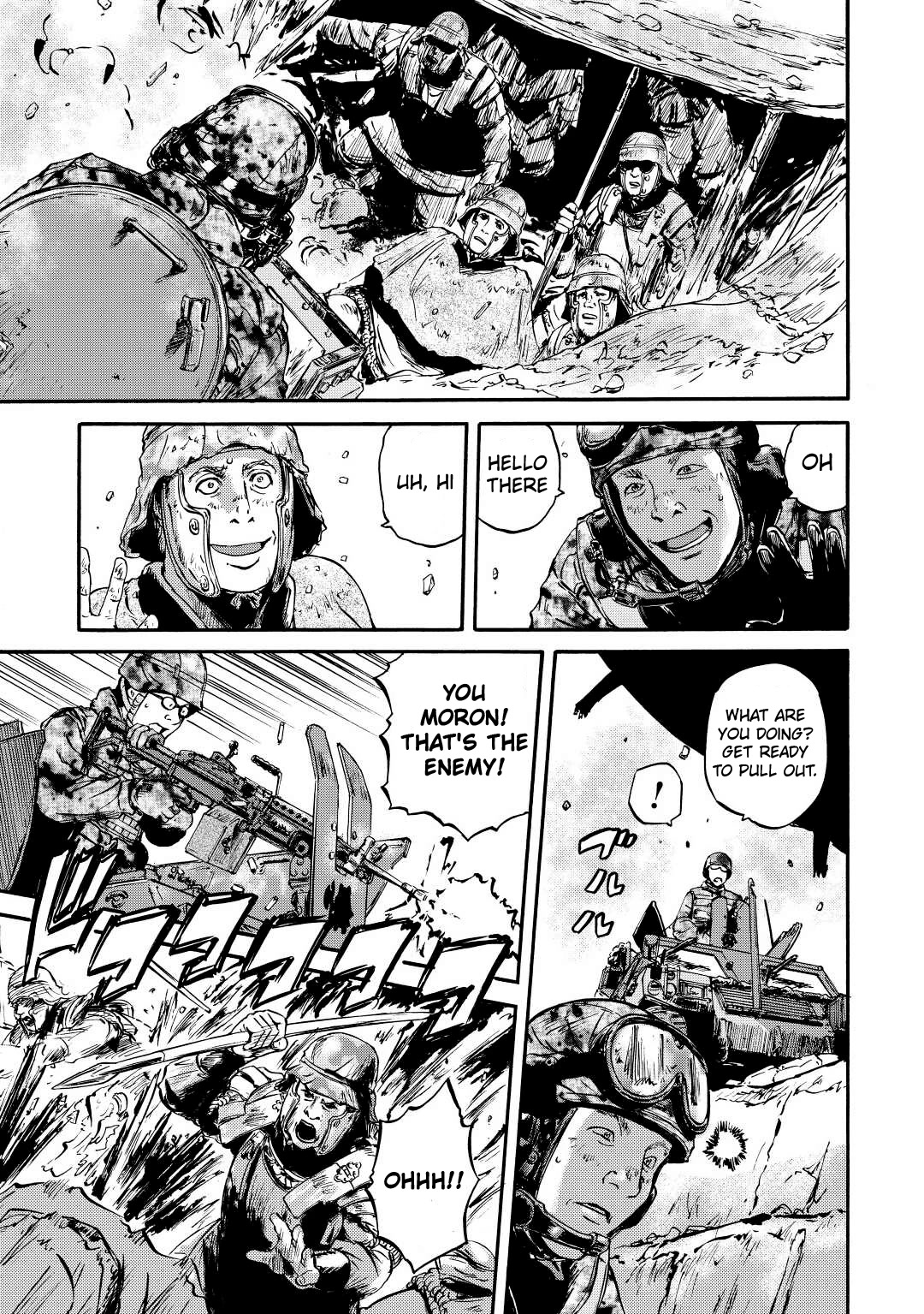 Gate - Jietai Kare no Chi nite, Kaku Tatakeri Chapter 119 page 19 - Chapter 119