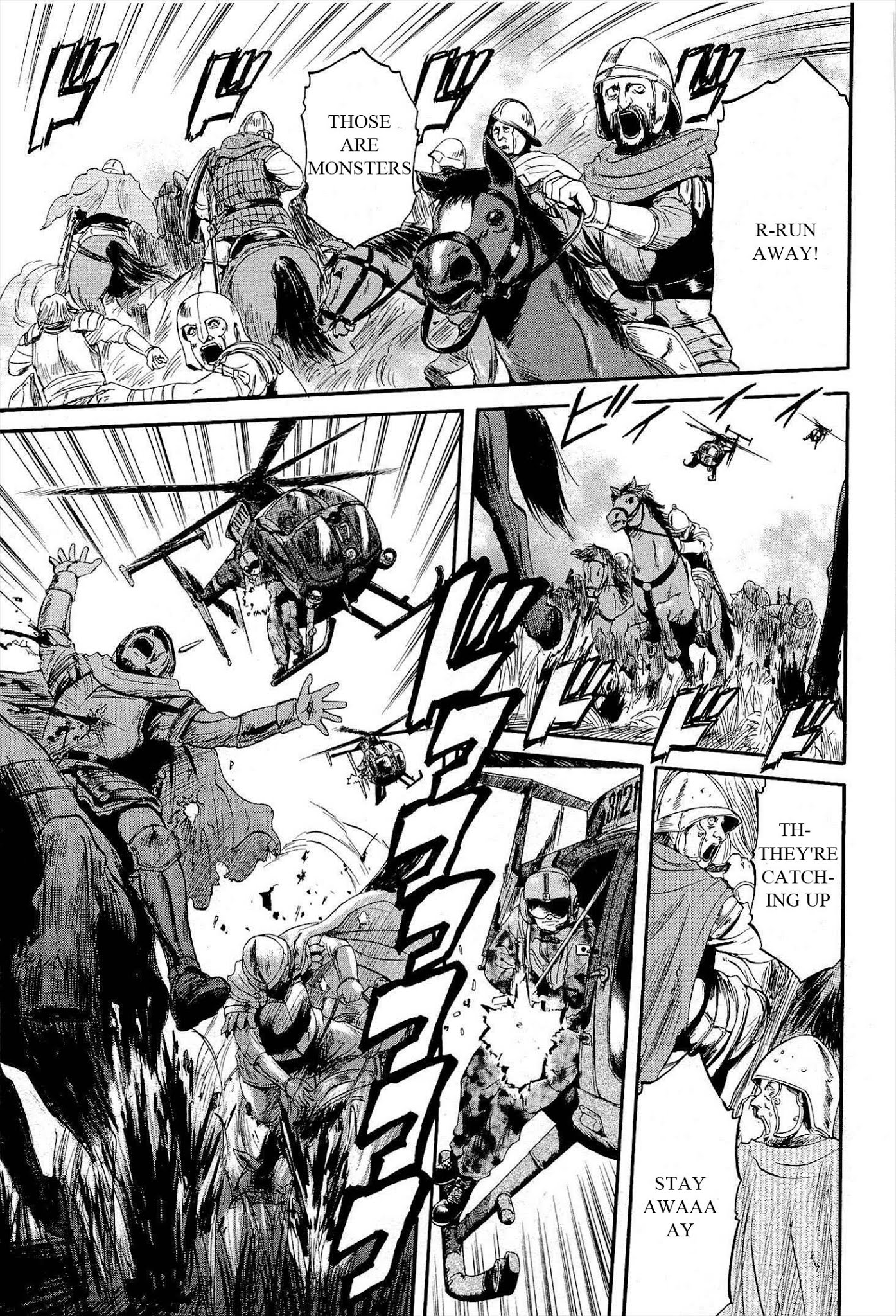 Gate - Jietai Kare no Chi nite, Kaku Tatakeri Chapter 12 page 12 - Chapter 12: Ride of the Valkyries