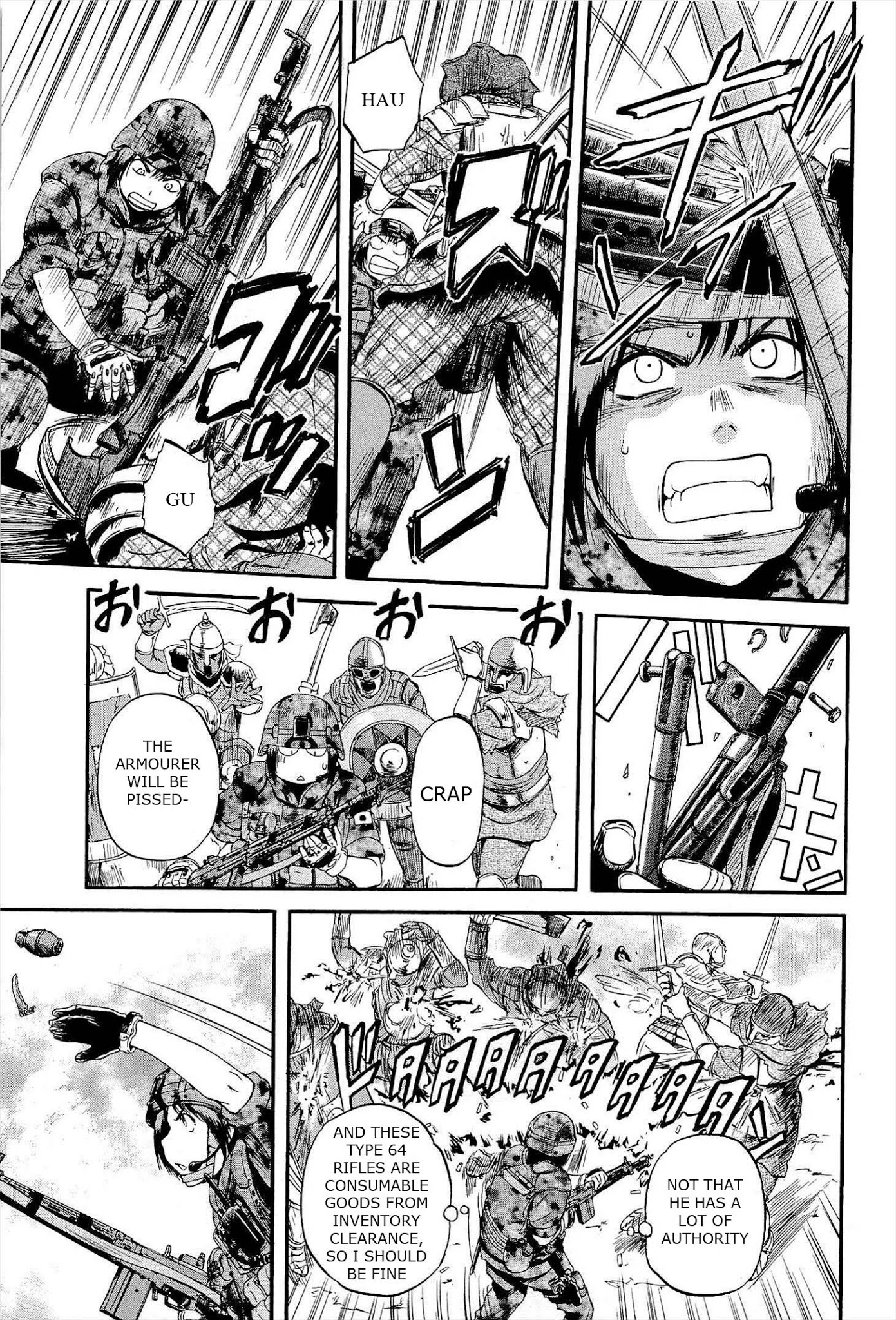 Gate - Jietai Kare no Chi nite, Kaku Tatakeri Chapter 12 page 26 - Chapter 12: Ride of the Valkyries