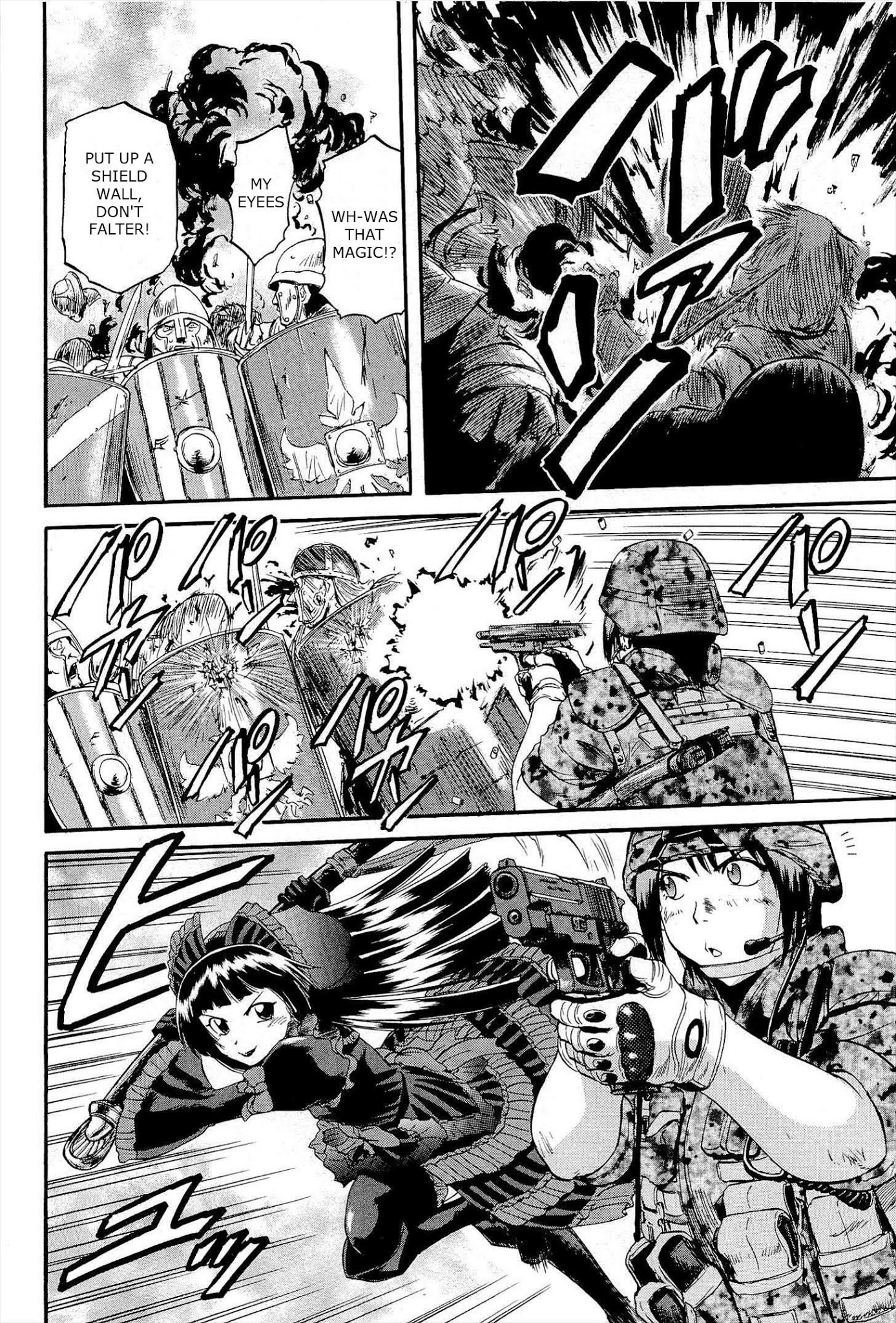 Gate - Jietai Kare no Chi nite, Kaku Tatakeri Chapter 12 page 27 - Chapter 12: Ride of the Valkyries