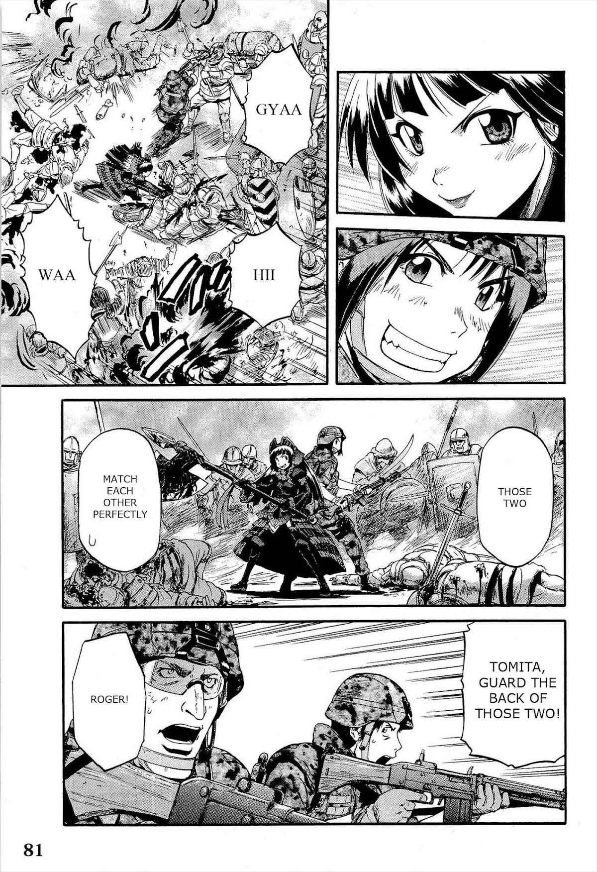Gate - Jietai Kare no Chi nite, Kaku Tatakeri Chapter 12 page 28 - Chapter 12: Ride of the Valkyries