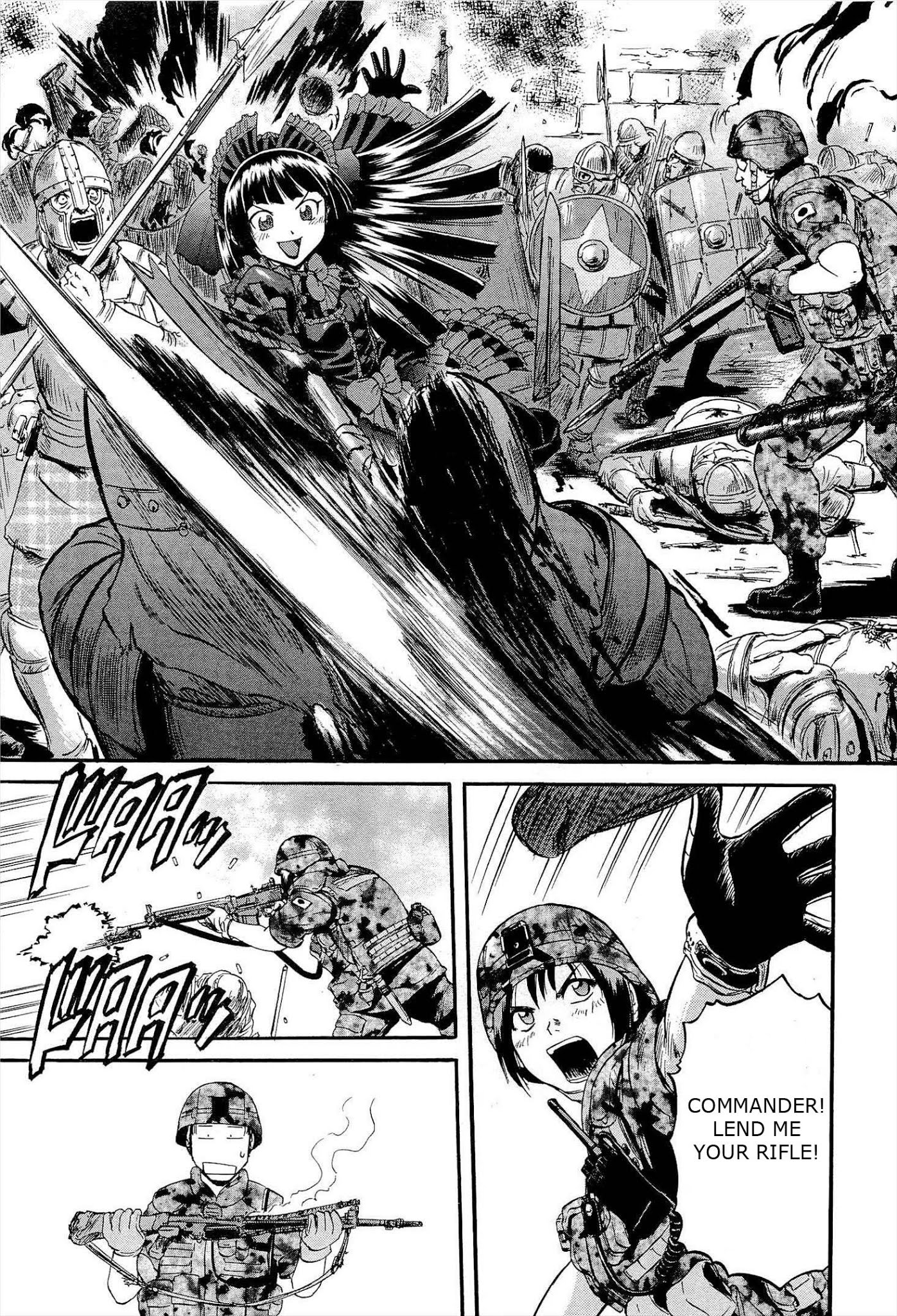 Gate - Jietai Kare no Chi nite, Kaku Tatakeri Chapter 12 page 31 - Chapter 12: Ride of the Valkyries